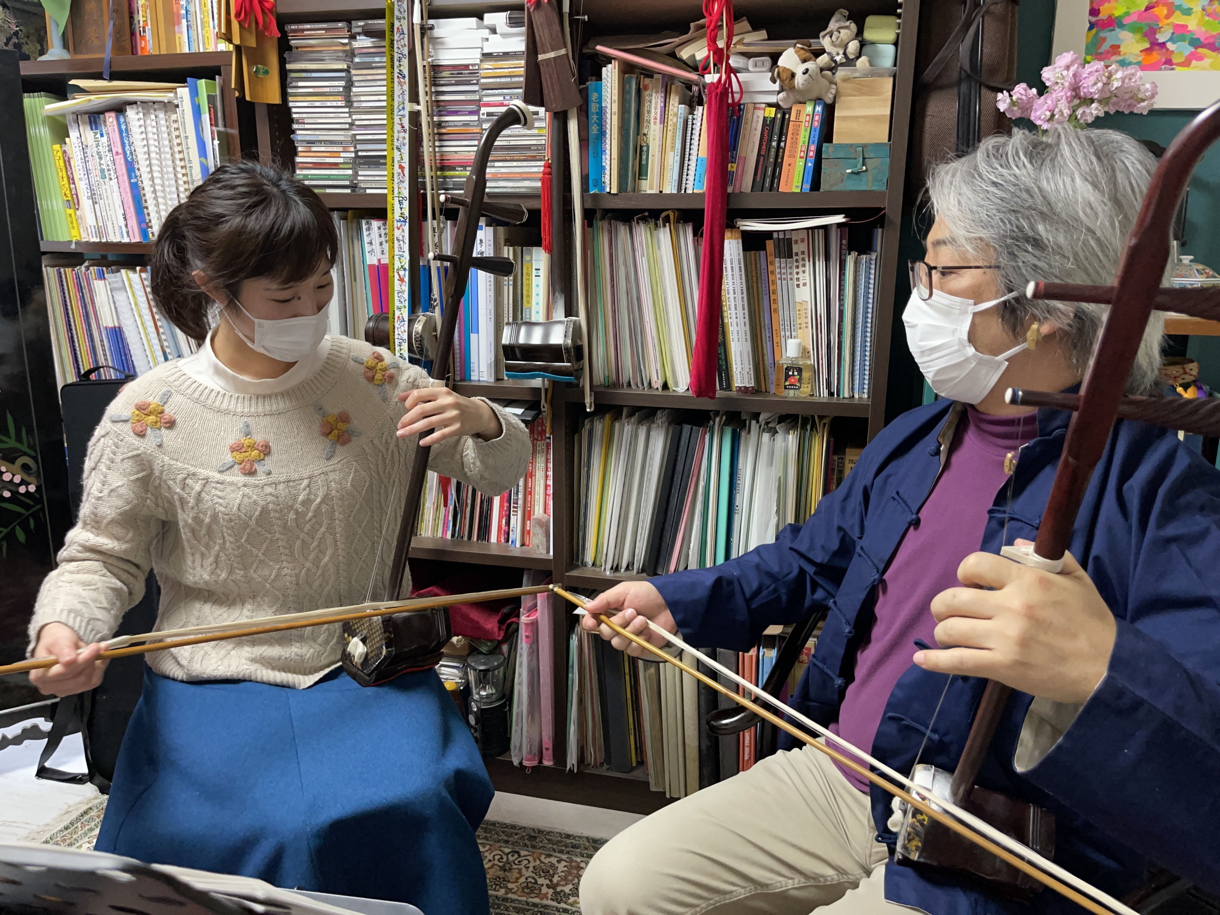 美しい音色の「二胡」。 2026年春から自分のために奏でませんか？4月
