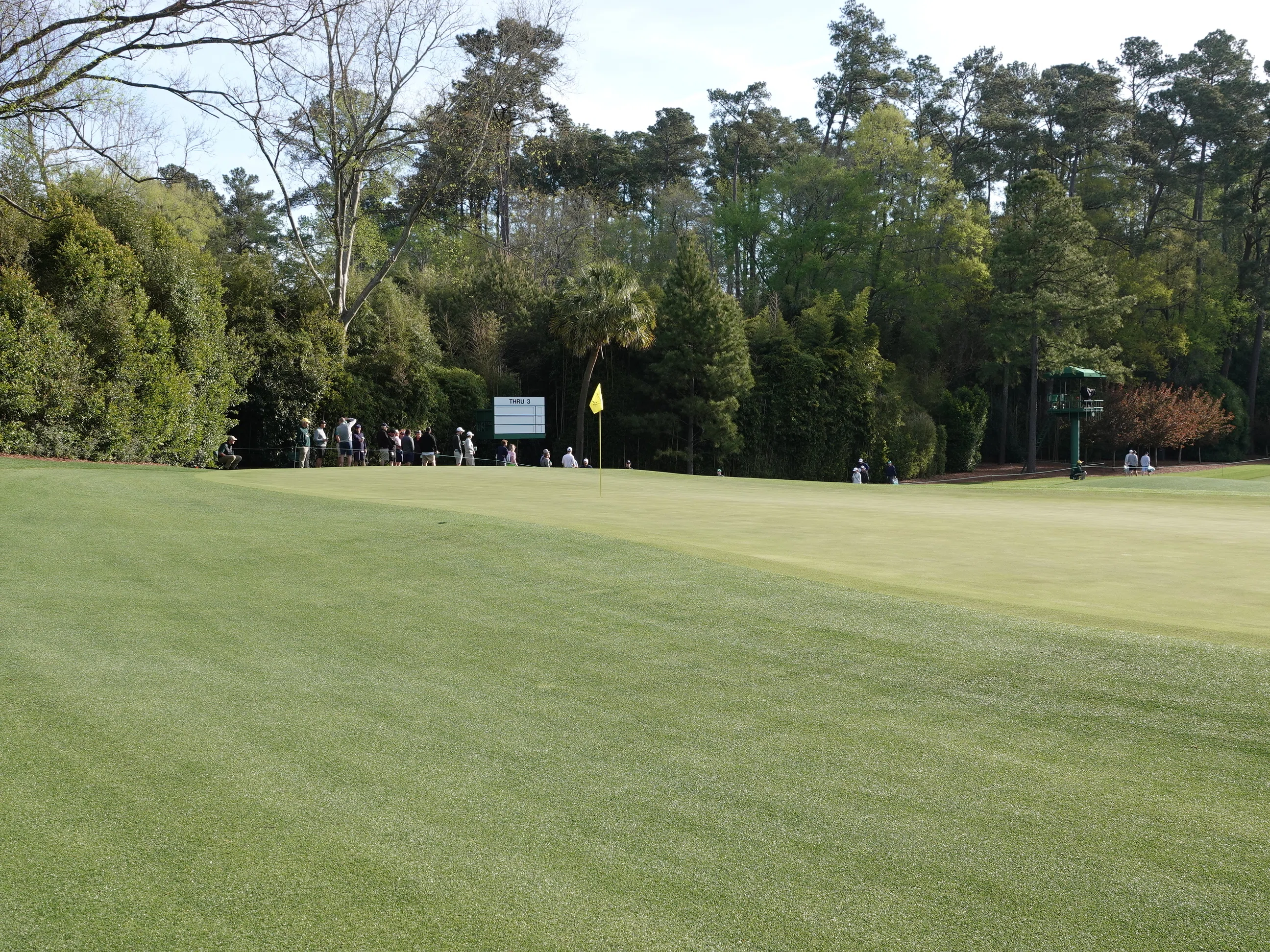マスターズ・オーガスタナショナルゴルフクラブ 4番ホール（Par 3／240
