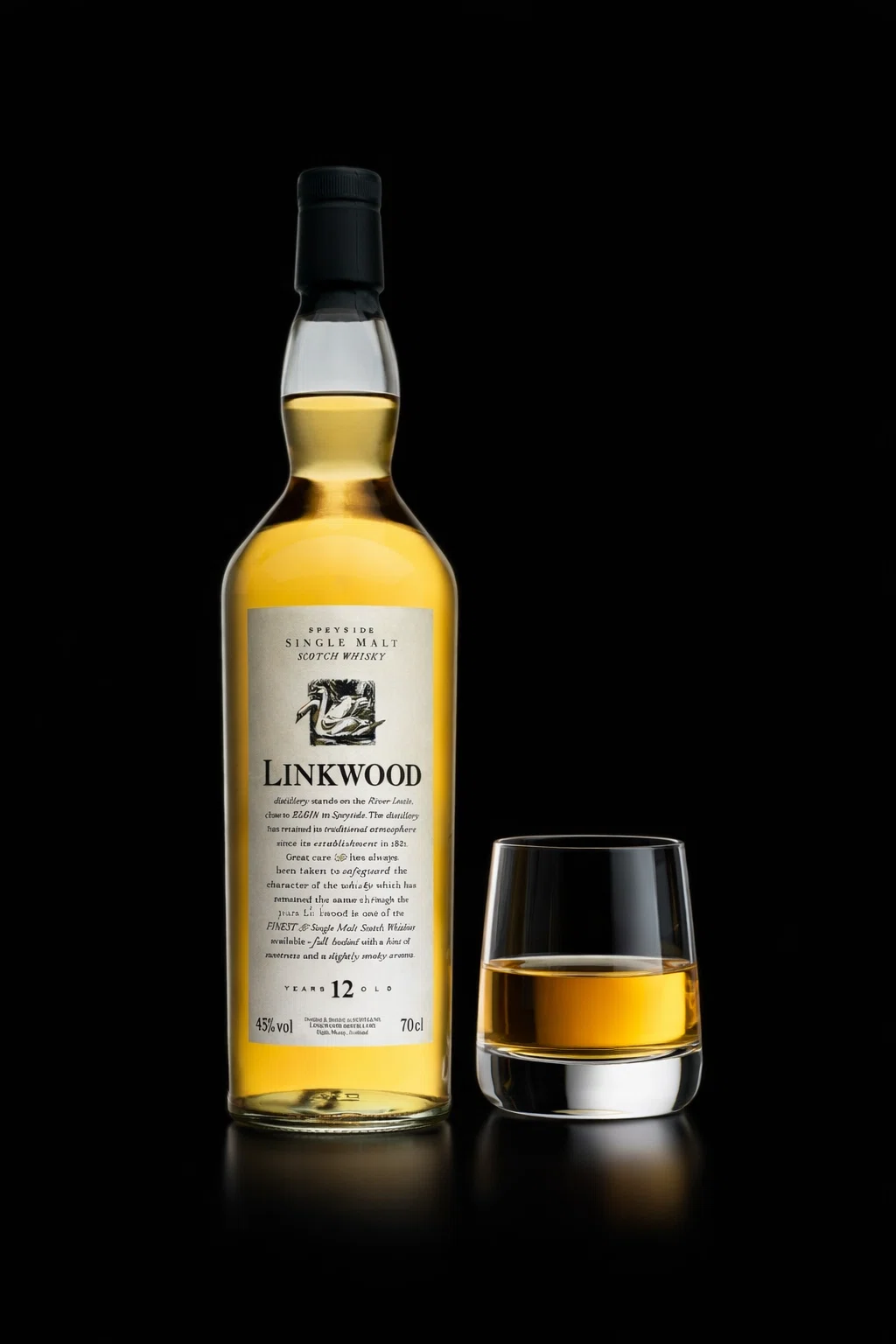 リンクウッド 12年（Linkwood 12 Years）｜グラスの底が見えるまで