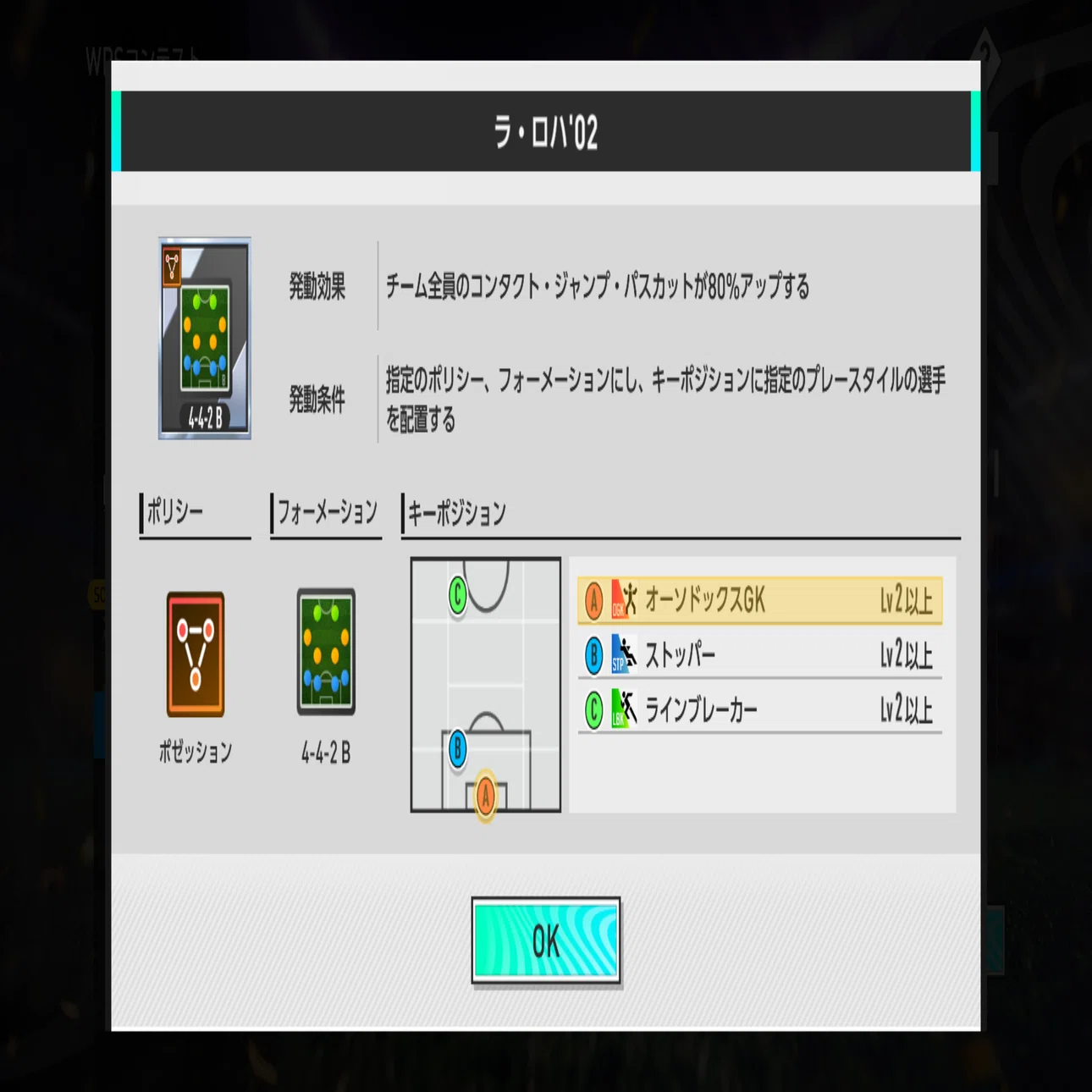 サカつく フォーメーション コンボ