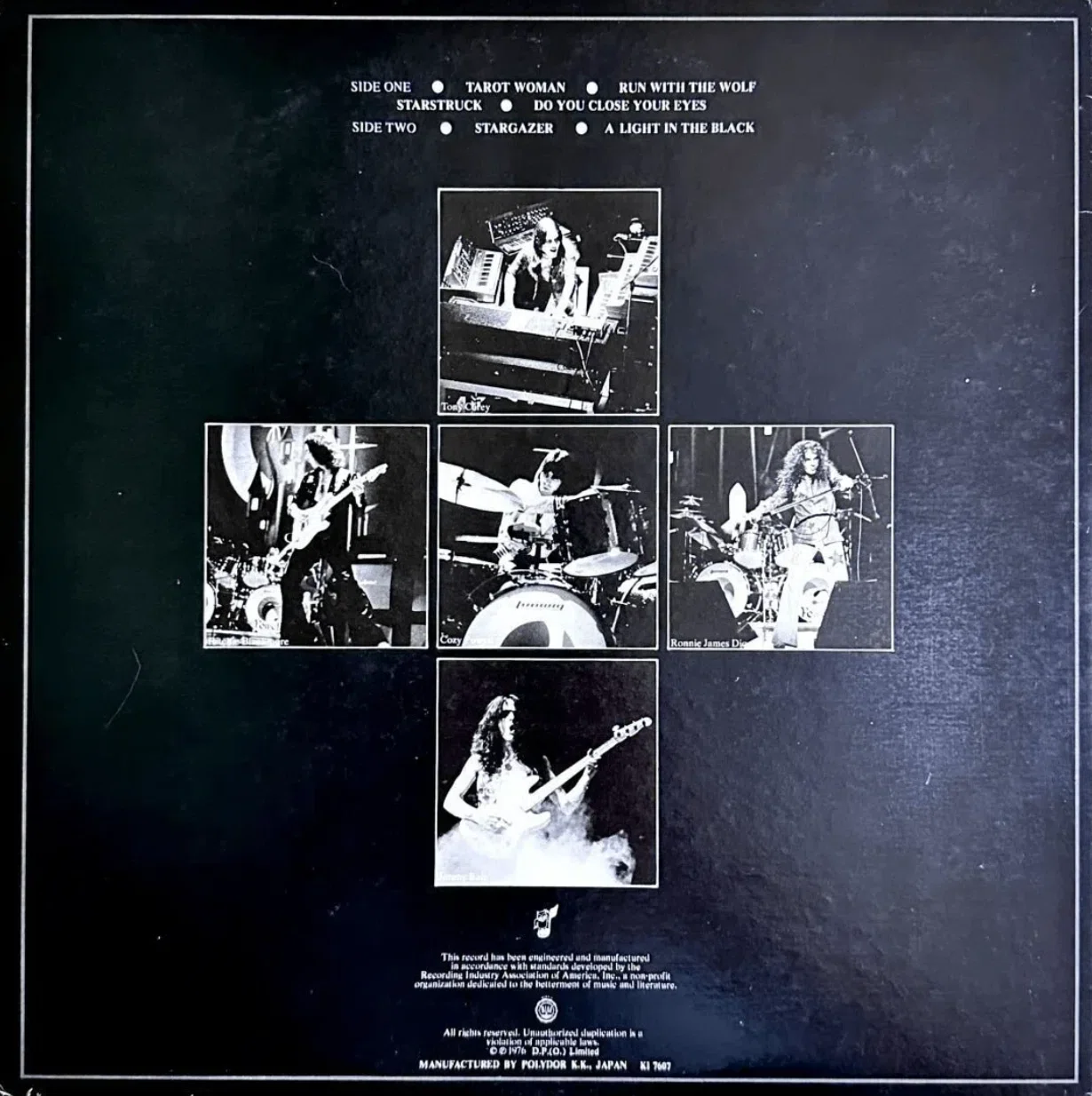 Rainbow Rising / Blackmore's Rainbow — 1976, 33 Minutes of