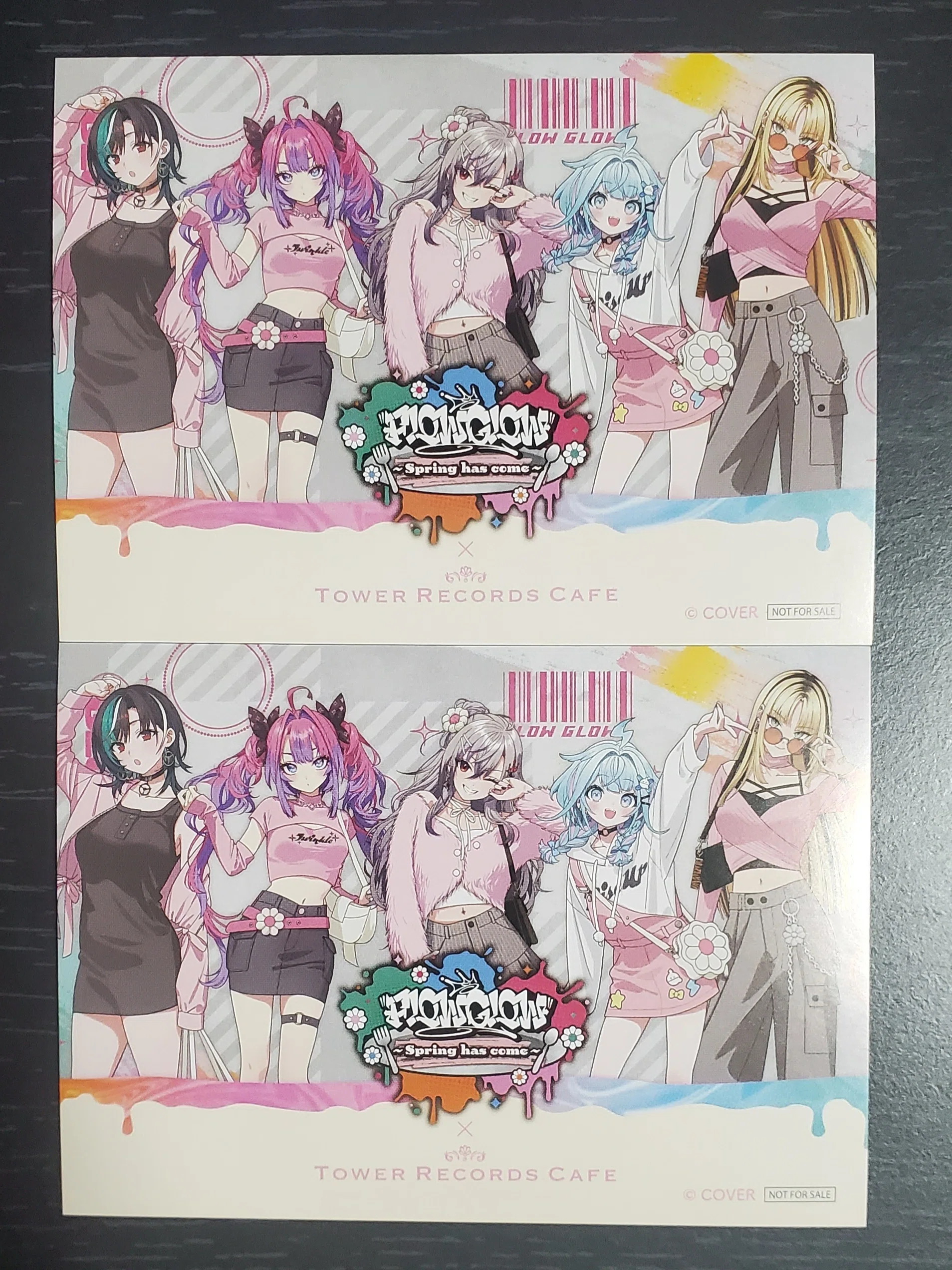 FLOW GLOW】タワーレコードカフェコラボ 「FLOW GLOW 〜Spring has