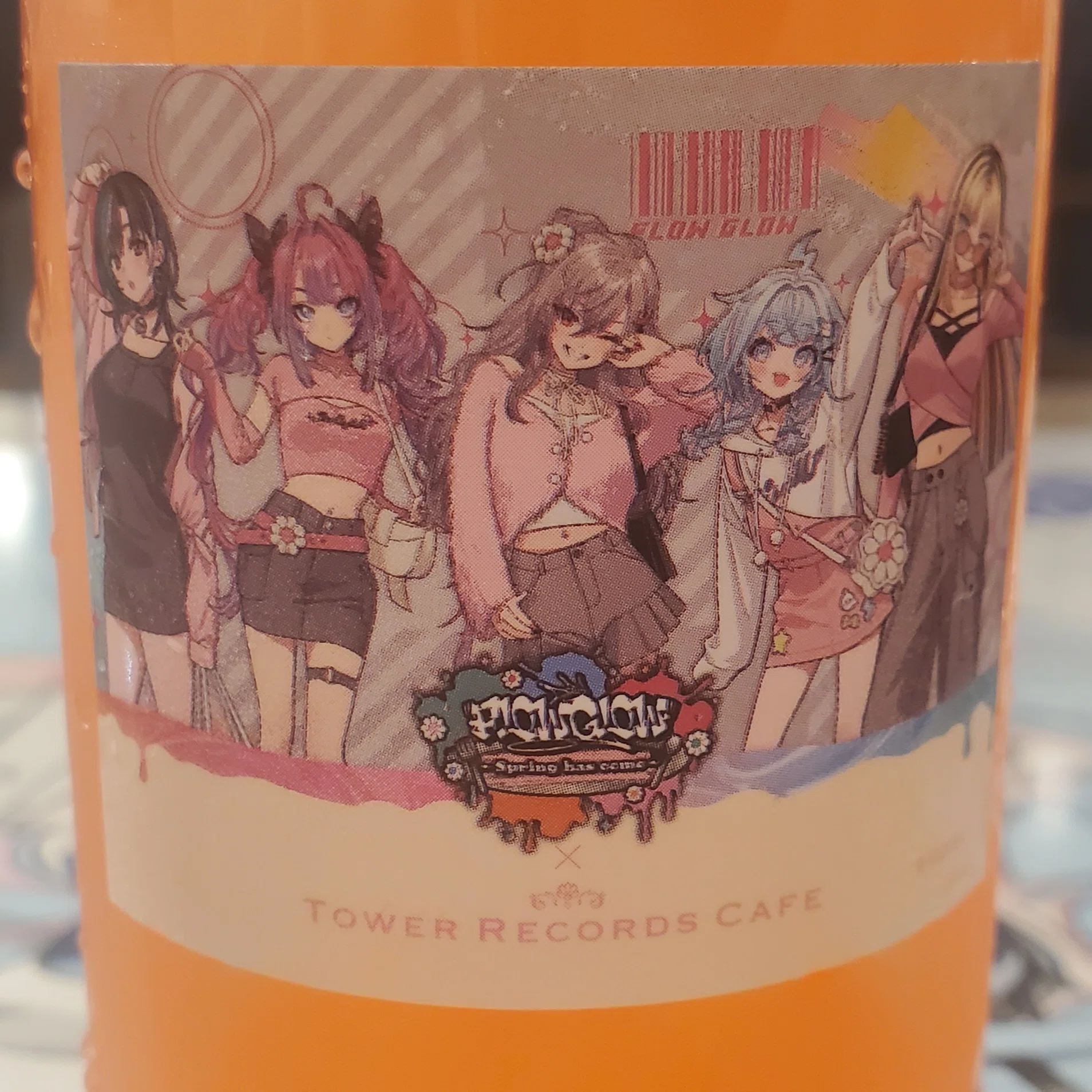 FLOW GLOW】タワーレコードカフェコラボ 「FLOW GLOW 〜Spring has
