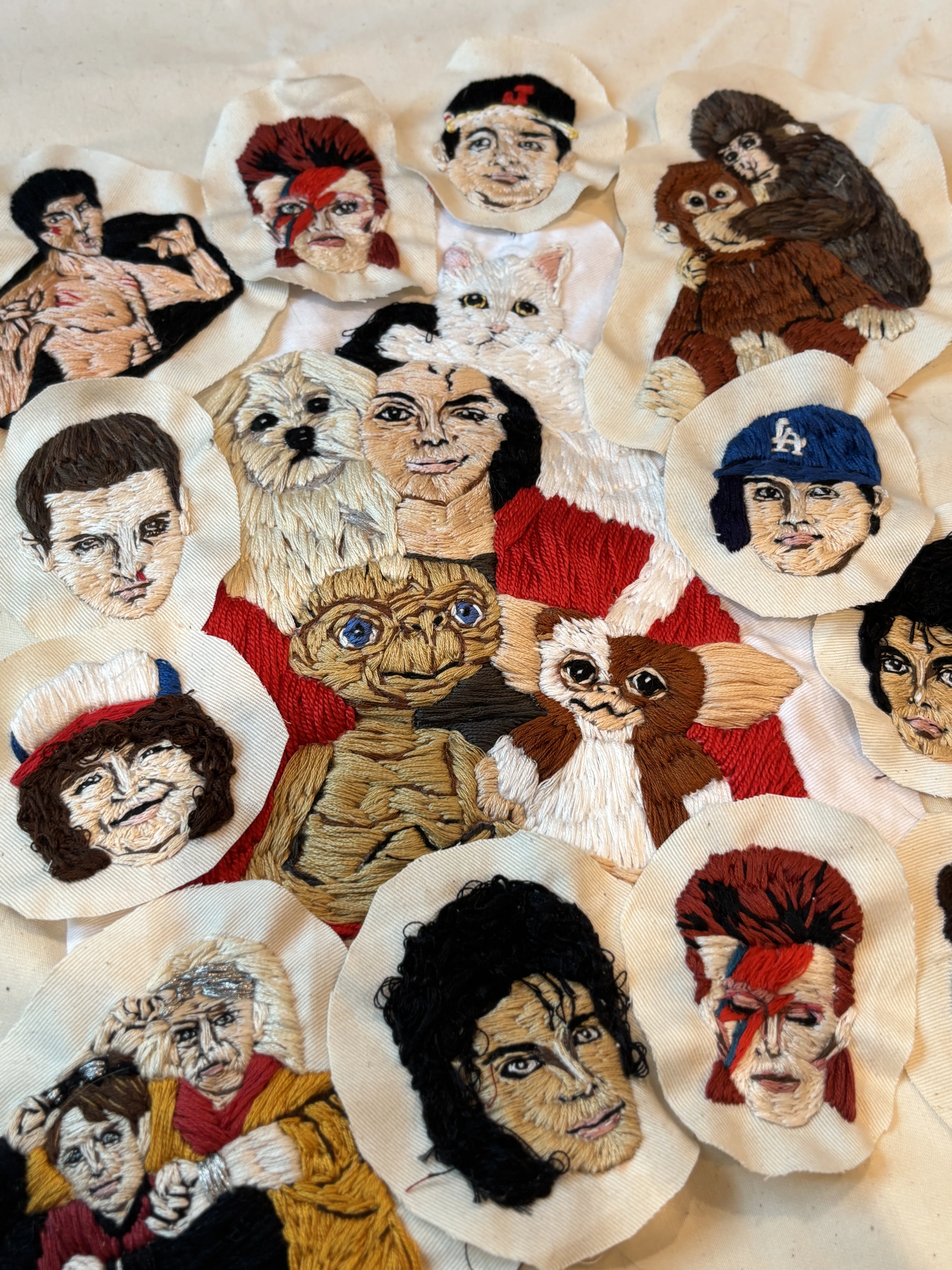 映画『ドランクヌードル』刺繍アート版アナザービジュアル2種解禁