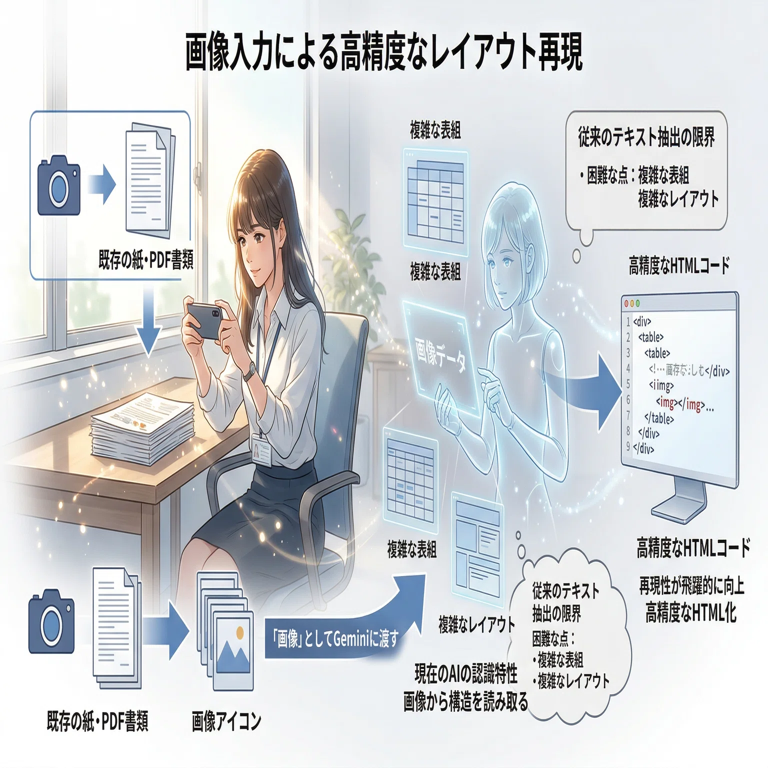 AI「紙フォーマット」のHTML構造化革命｜Shingo.Ohmiya