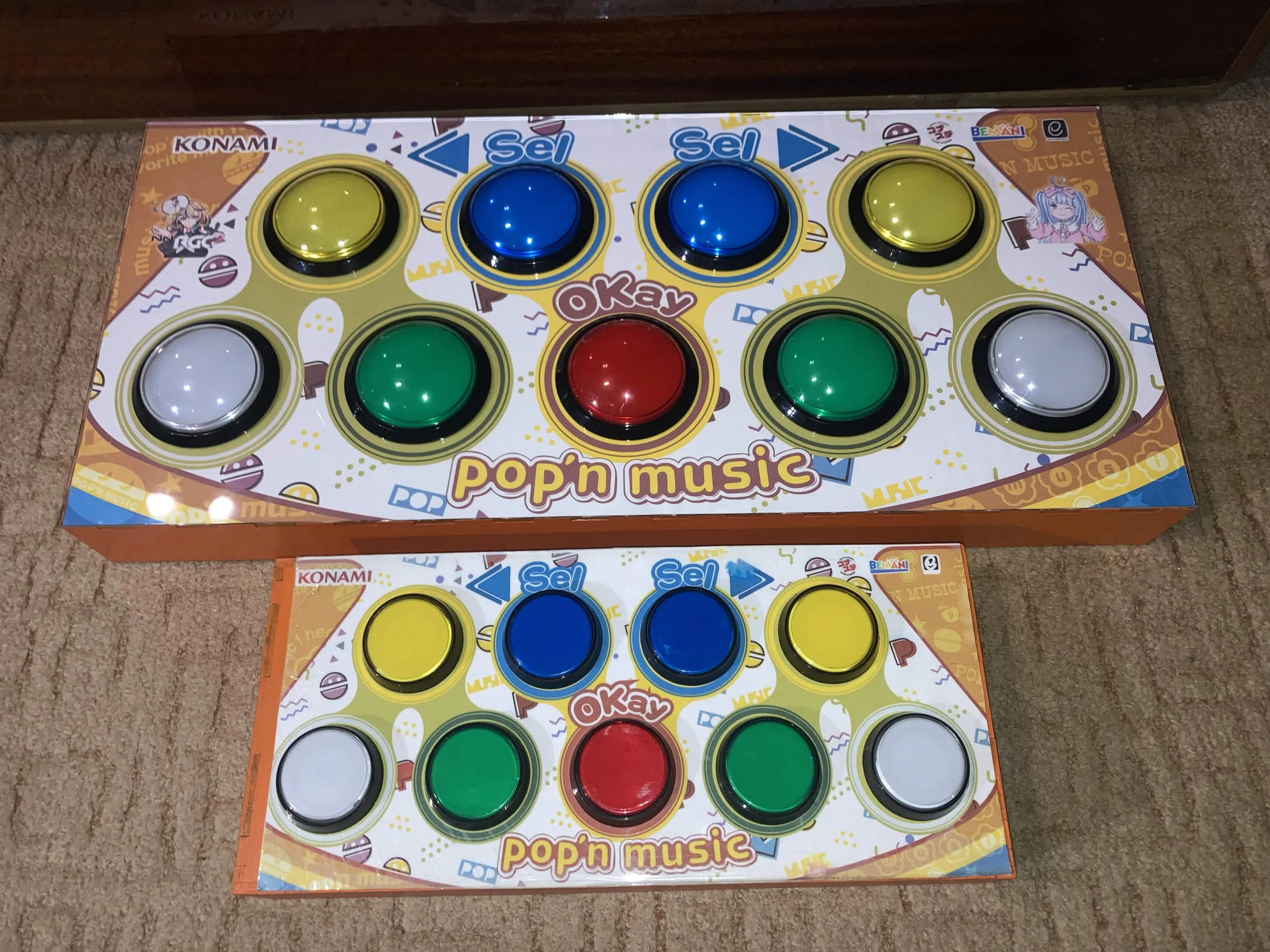 【新品未開封】ボクラノコントローラー 108studio やったー！ついにpop'n musicコントローラー完成！｜Silver Sword