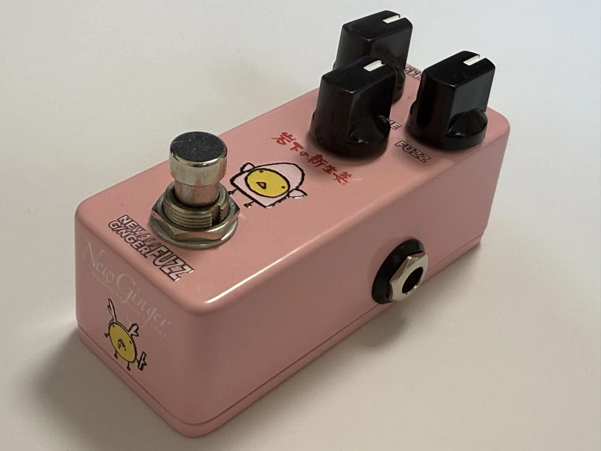 Effects Bakery NEW GINGER FUZZレビュー。ベースの轟音にちょうどいい