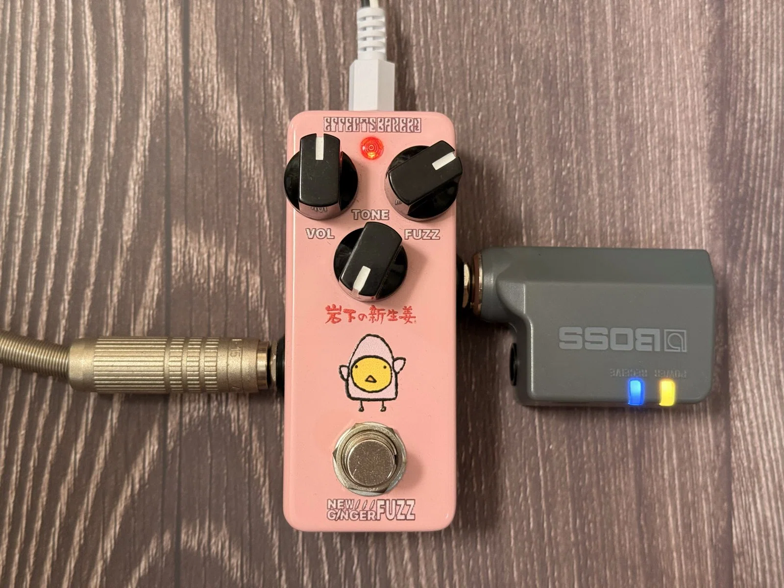 Effects Bakery NEW GINGER FUZZレビュー。ベースの轟音にちょうどいい