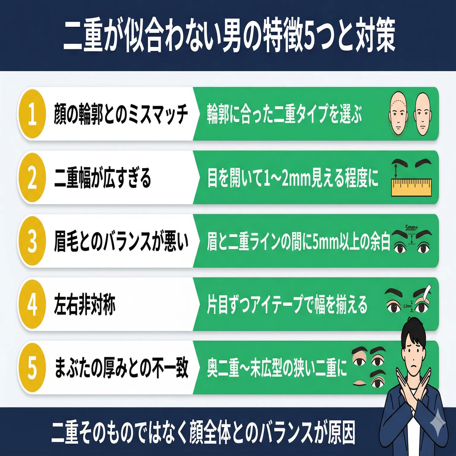 目 が 大きい 男 気持ち 悪い