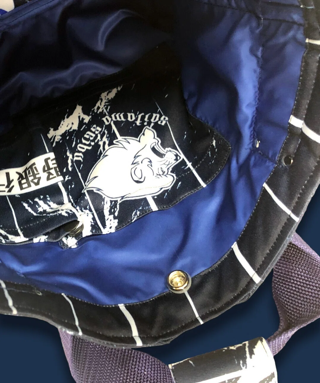 Re:Make | 埼玉西武ライオンズ ユニフォームリメイク BBトートバッグ(S