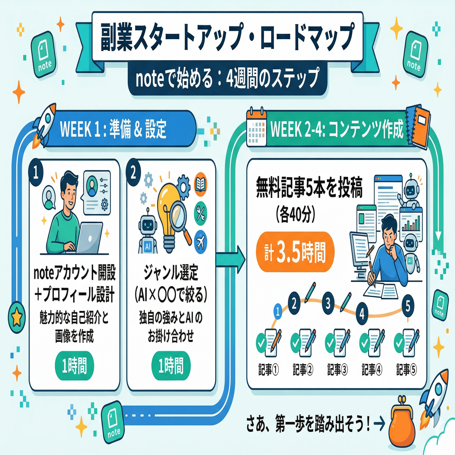 保存版】完全無料AIツールだけで月3万円を稼ぐ副業ロードマップ｜初期