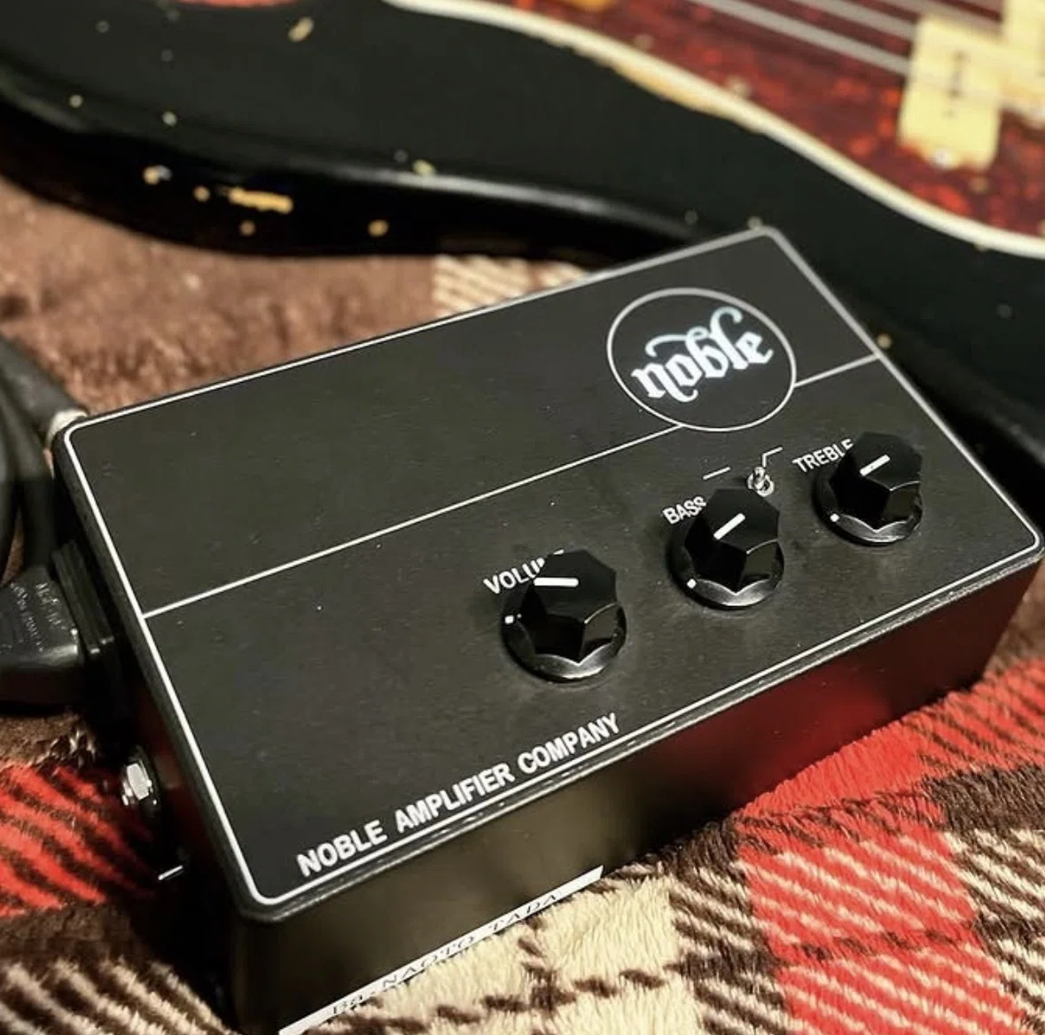 Noble Tube PreampとAmpeg B15N｜Naoto Tada