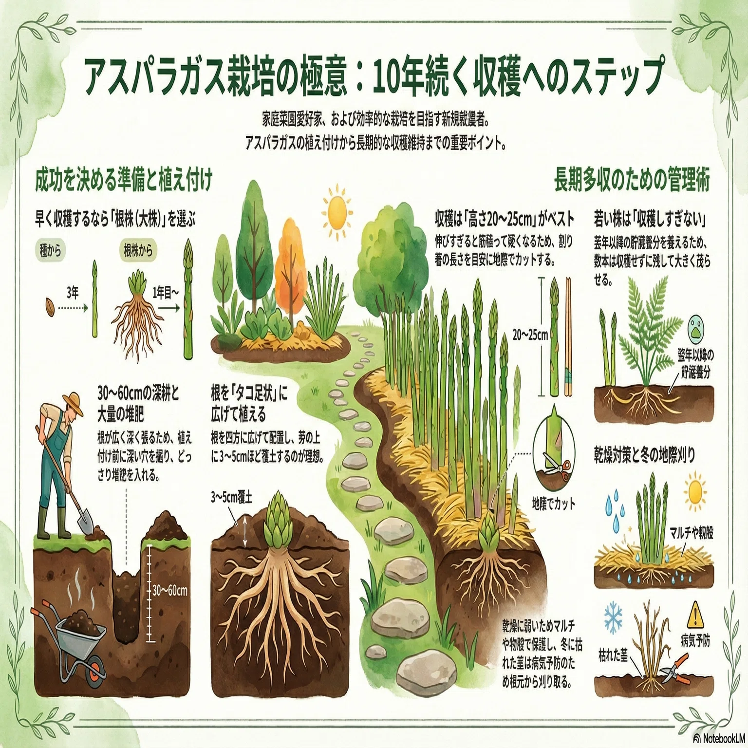 野菜を作ろう ! アスパラガス｜sukebezizy