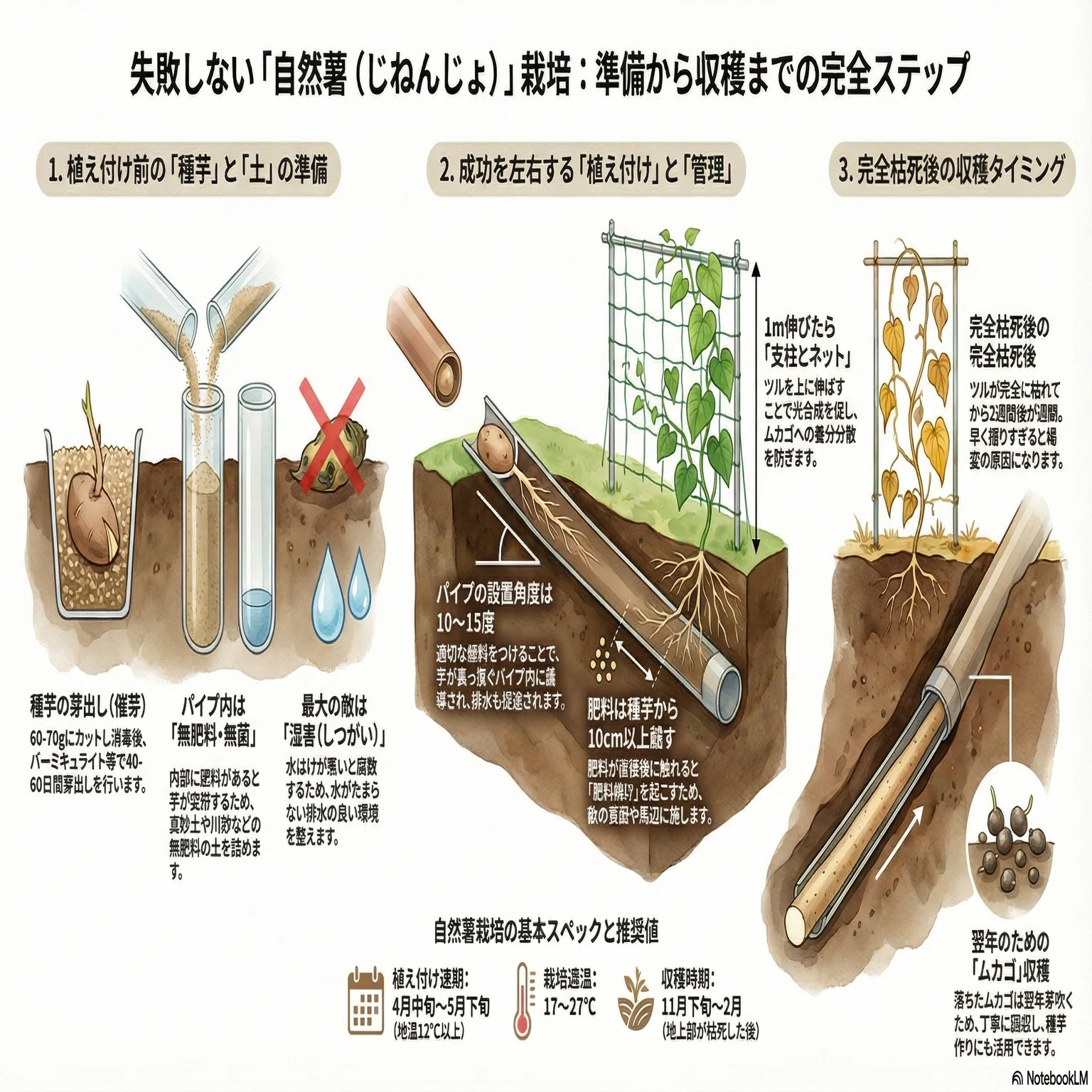 野菜を作ろう ! 自然薯｜sukebezizy