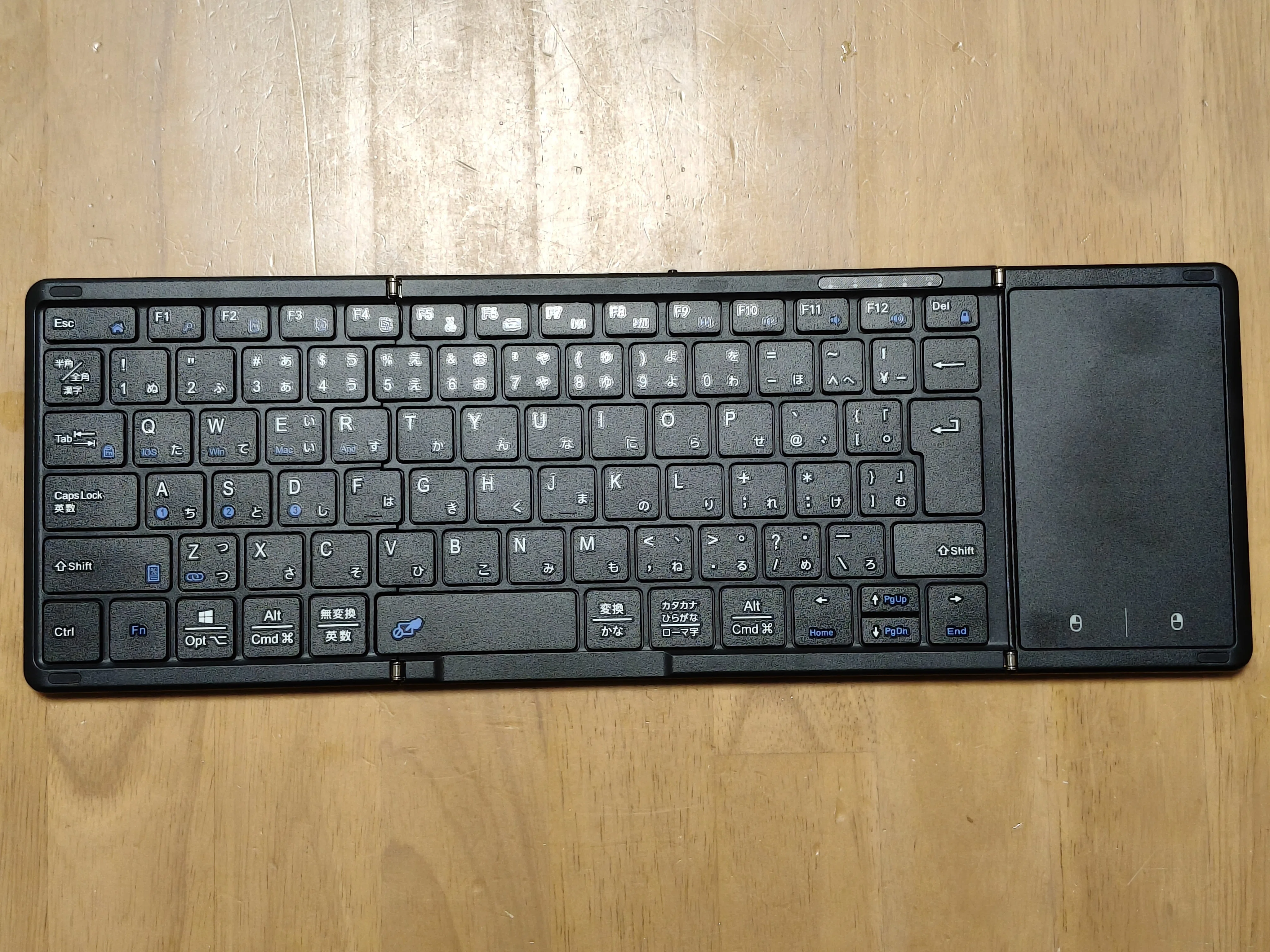 ガジェット狂】Omikamo 折り畳み式キーボードを自腹レビュー｜むーさんラボ