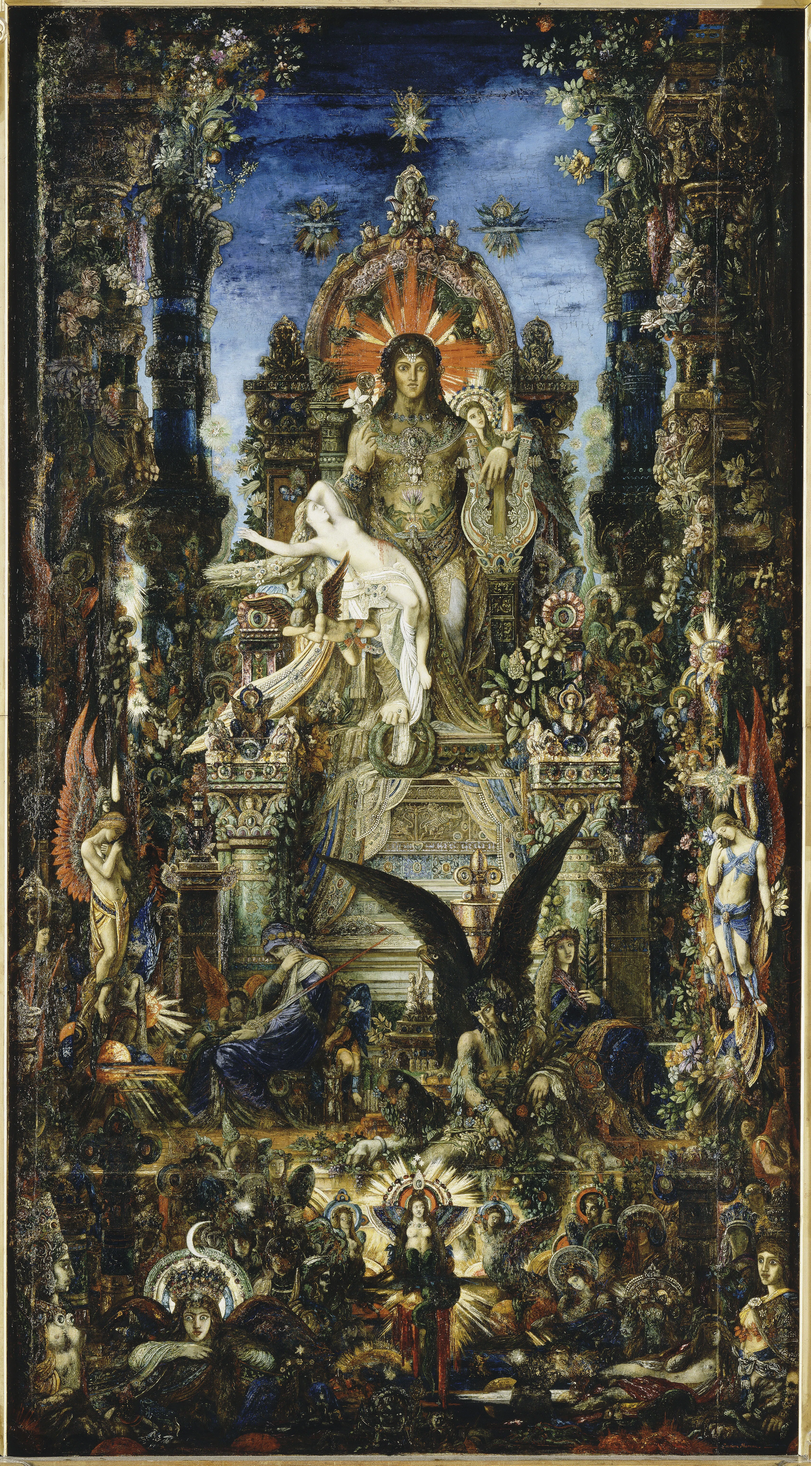 A Dazzling 'Labyrinth of Jewels.' Gustave Moreau's 'Jupiter and