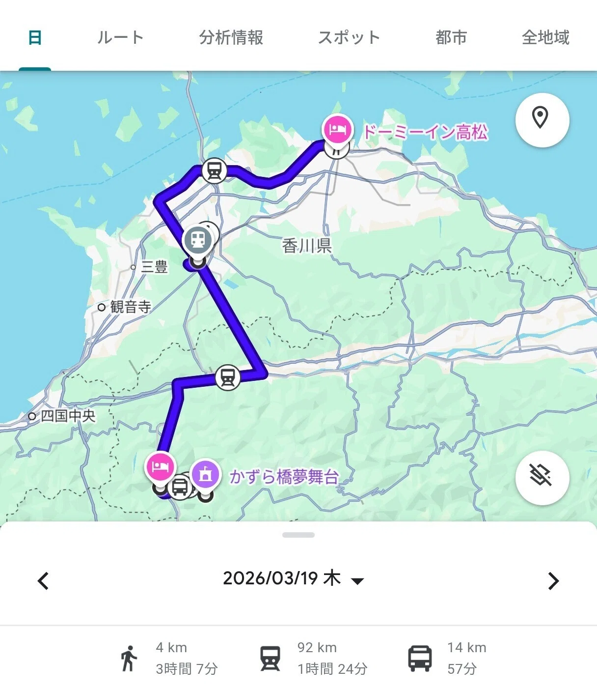 4泊5日四国旅 2日目｜ZER_0