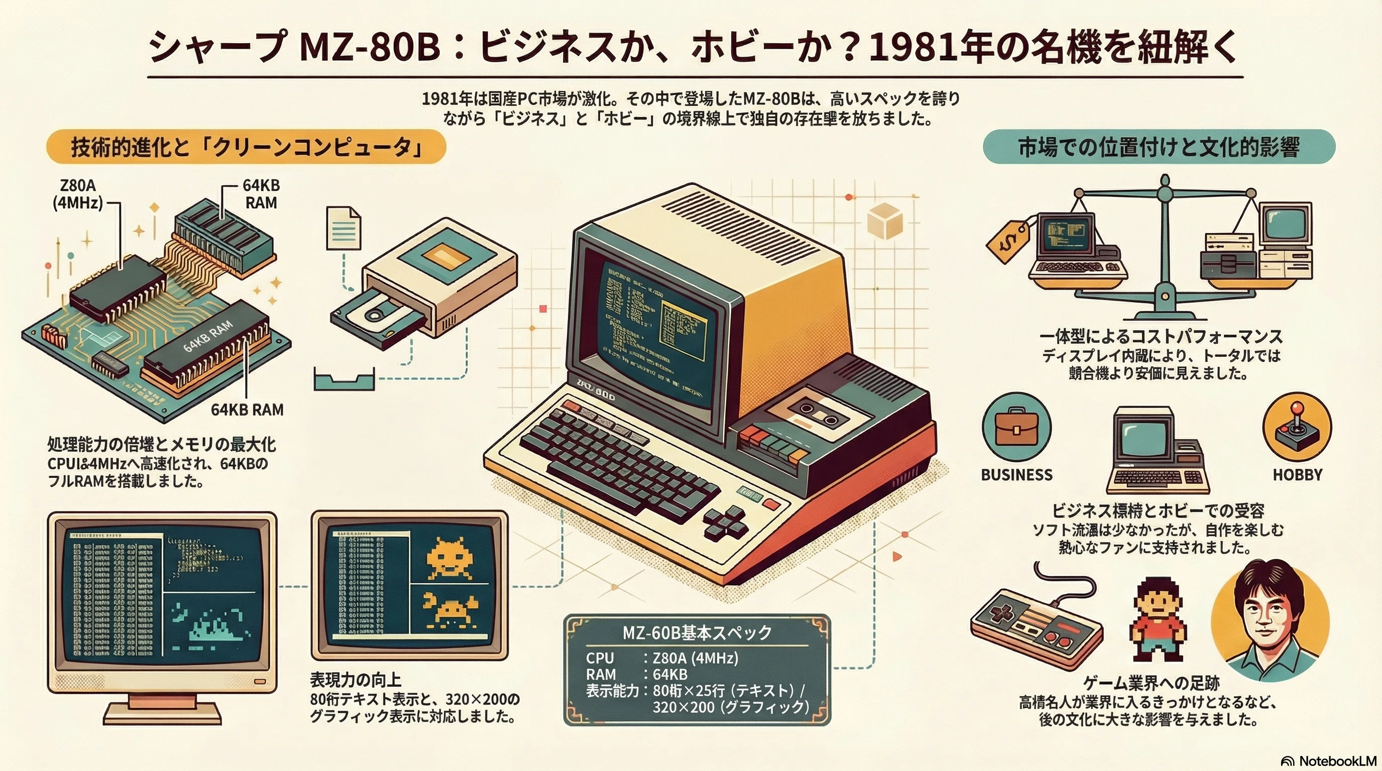 MZ-80B - それはビッグなのかビジネスなのか｜kzn