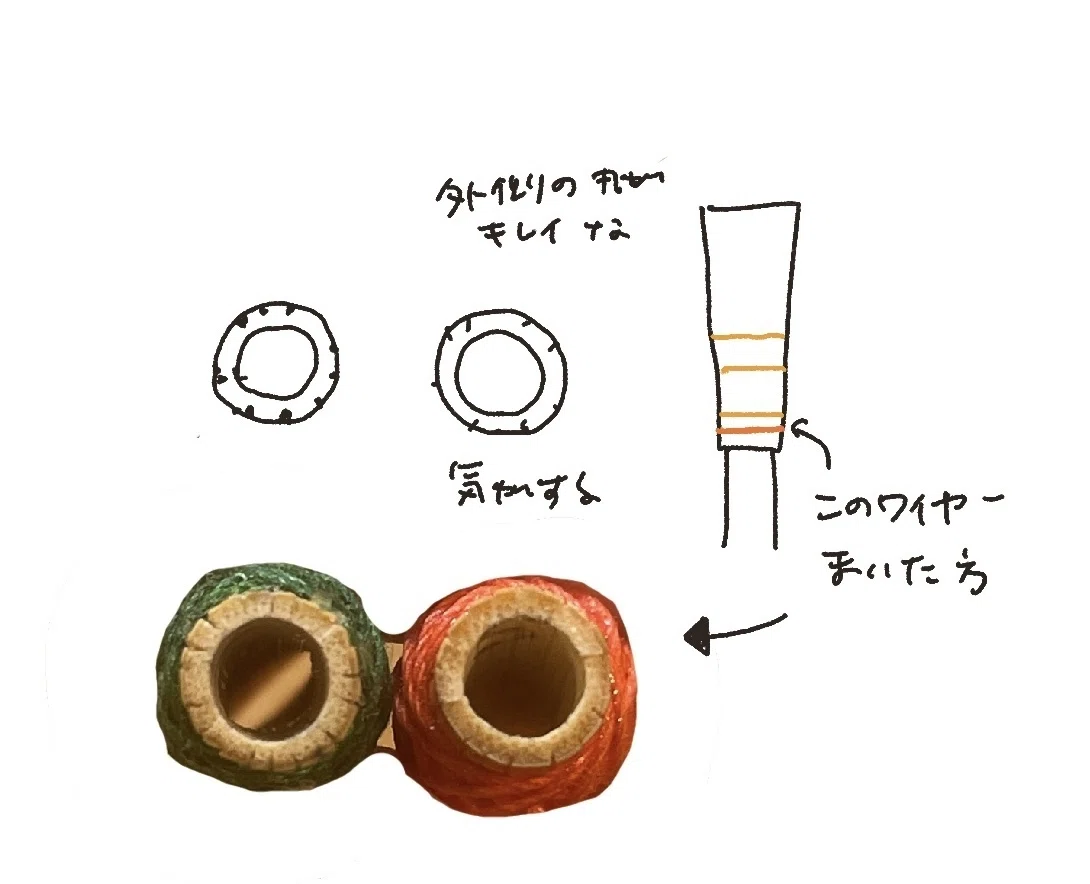 ファゴットリード作り(試作)｜ハイパー元気