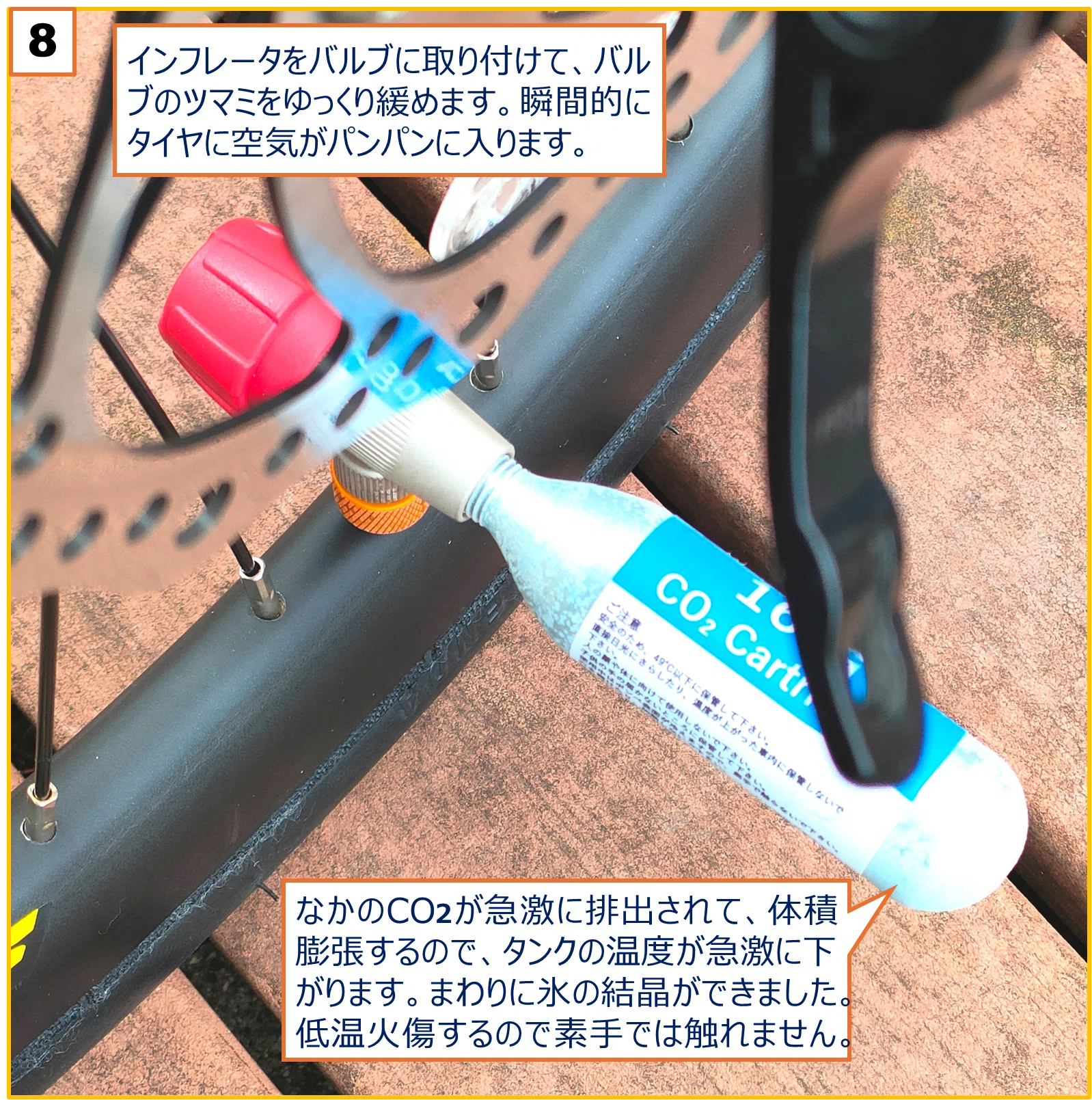 ミニベロのパンク修理をしました】｜きんやギター