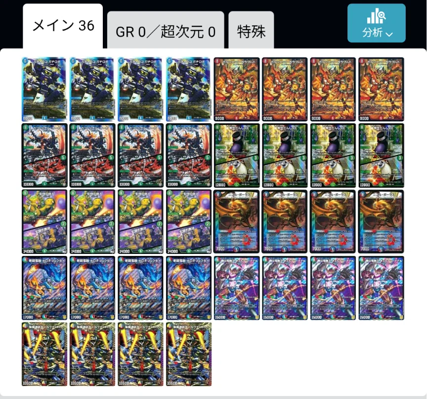 8軸ガチロボデッキ 調整パーツ・スリーブ付き めくりに命をかけろ！8軸ガチロボデッキ | デュエル・マスターズ