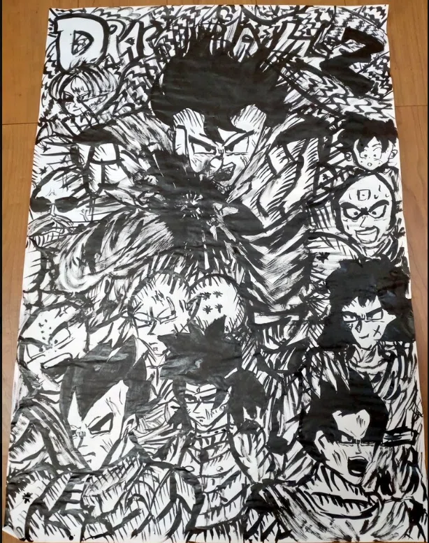 ドラゴンボール モノクロアート 2026.3の作品｜Y-artist