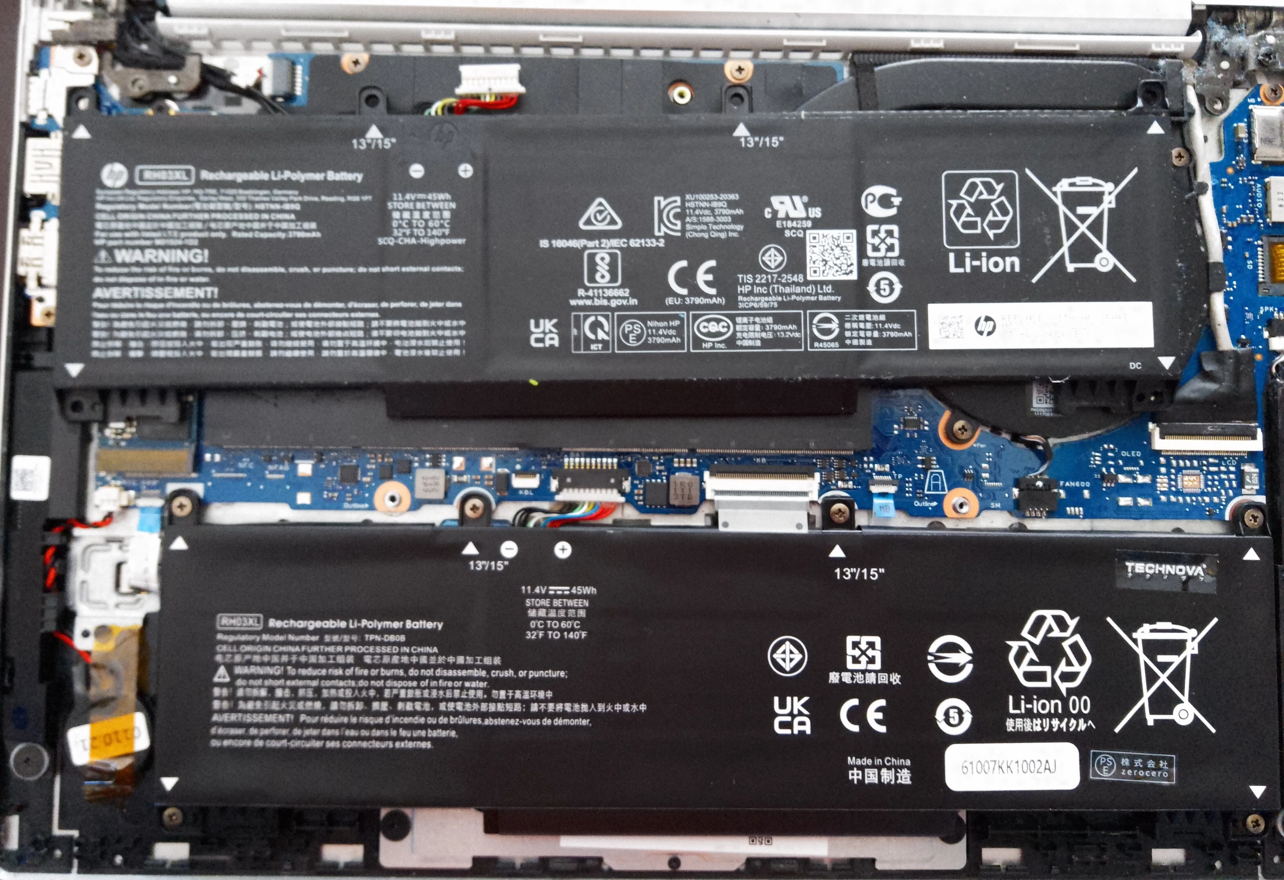 HP ProBook 430 G8バッテリー交換｜kappa