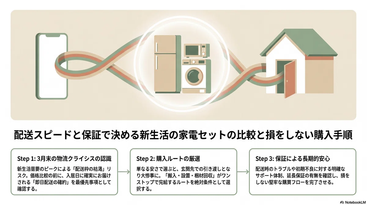 失敗しない新生活の家電セットを比較！タイパ重視で選ぶおすすめの 