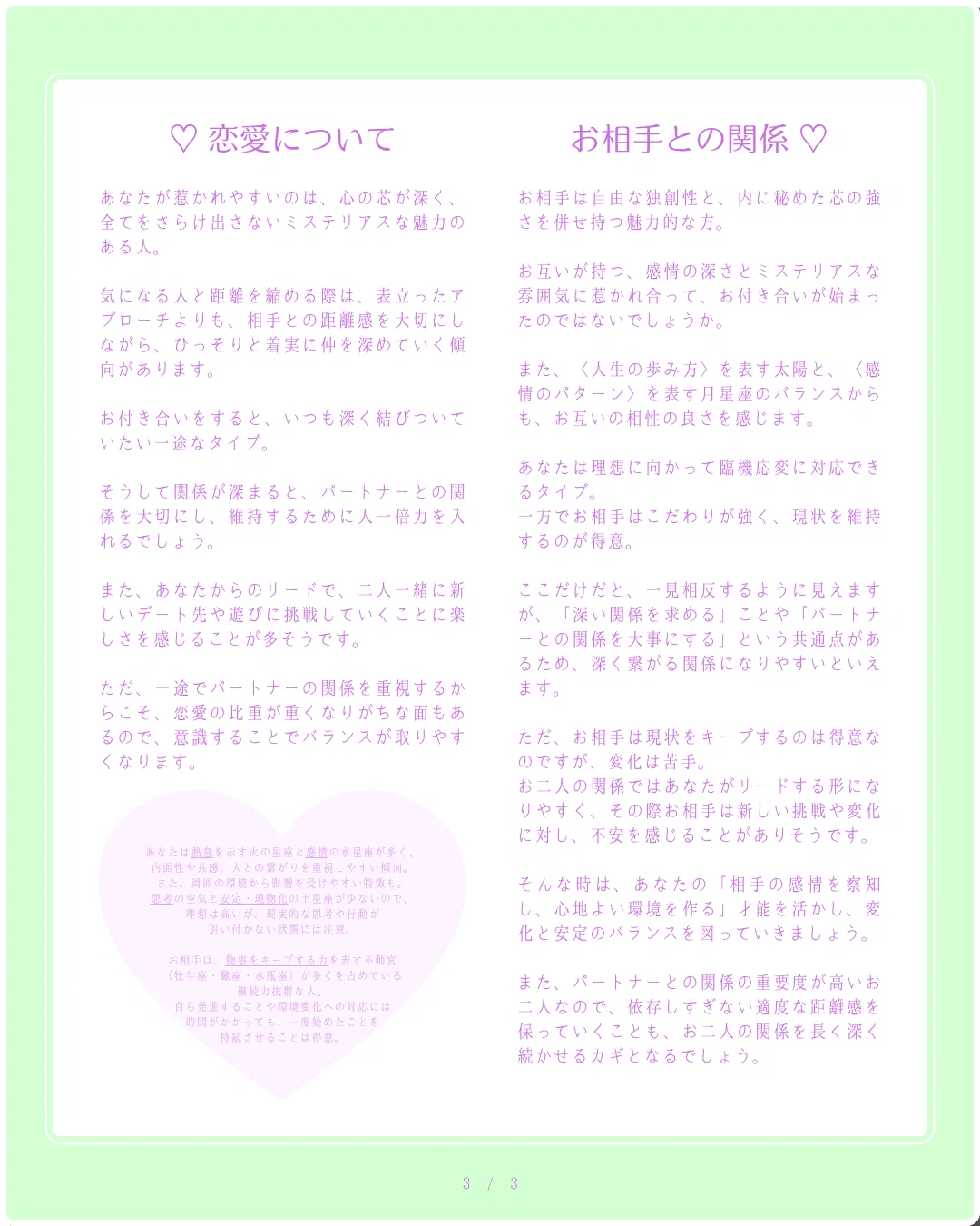 占い】鑑定書が書けない…占い初心者の私が完成までたどり着いた