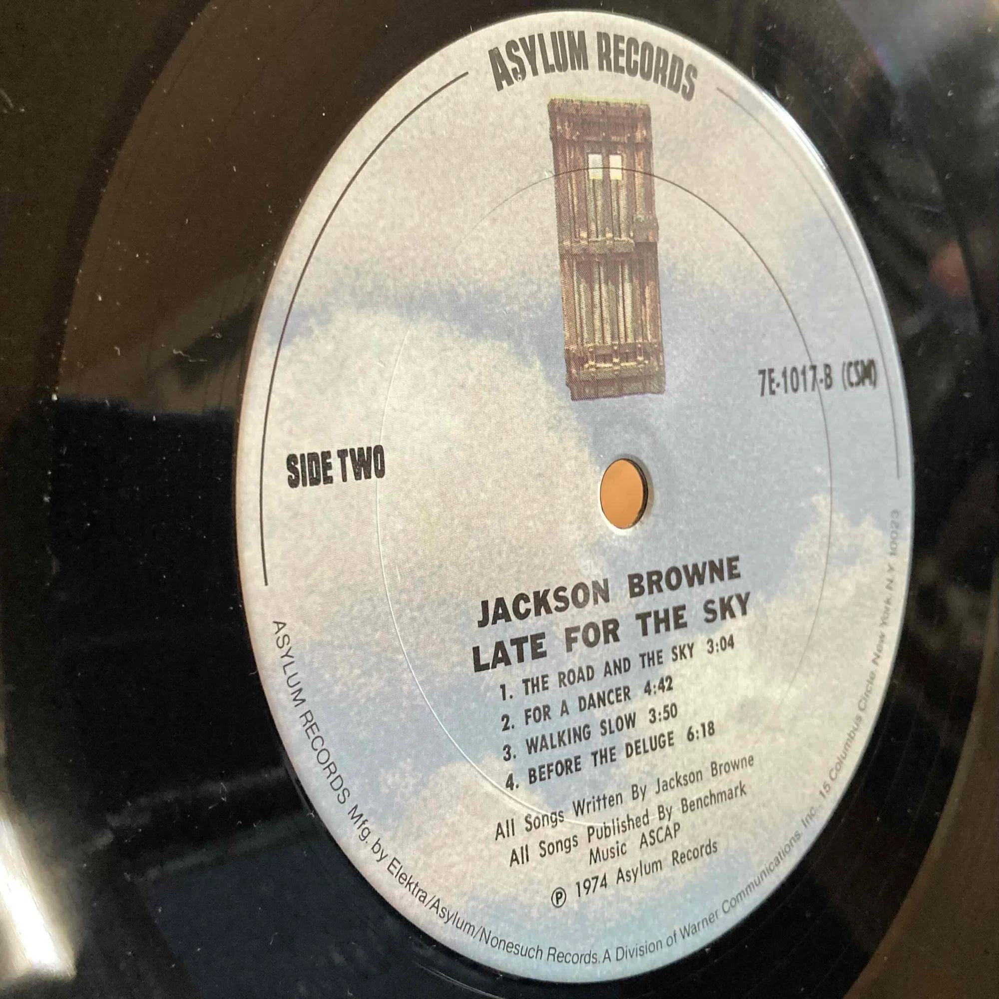 Jackson Browne [ Late For The Sky ] Asylum 7E-1017｜naruru