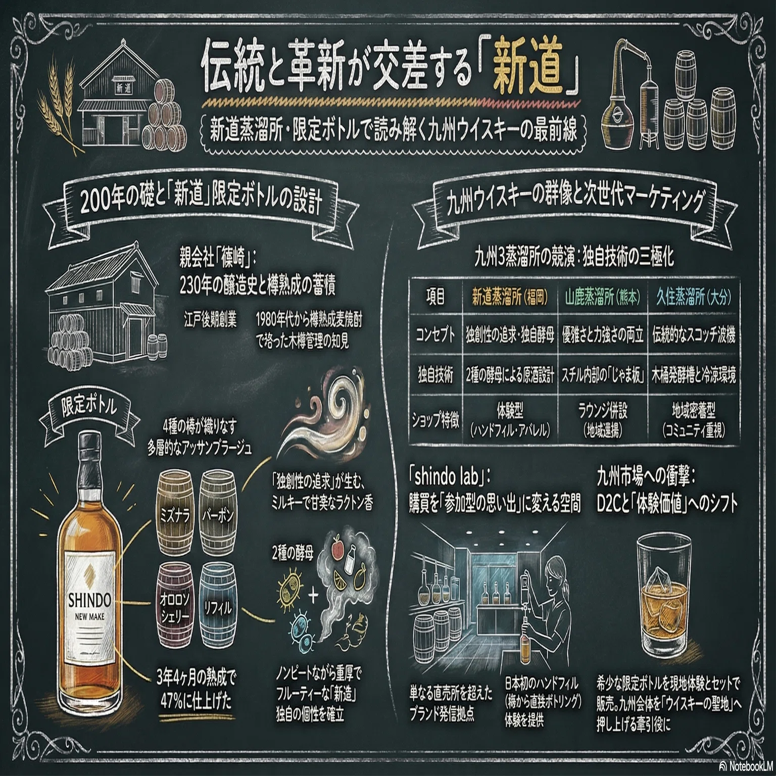 ウイスキー短編小説251：新道蒸溜所限定ボトル｜whisky_masa