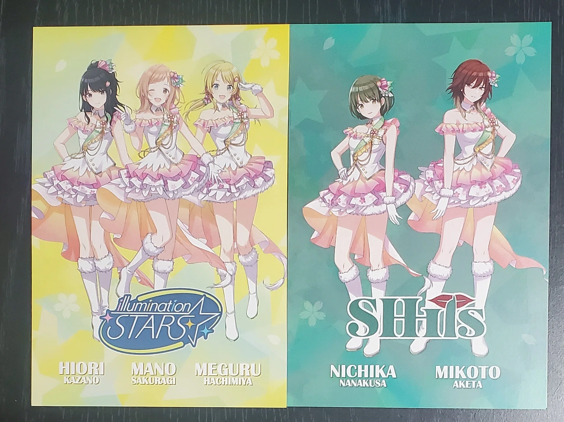 アイドルマスターシャイニーカラーズ　せいせき　お買い物フェア　イラストカード8種 2026年2月12日（木）～3月29日（日）開催】「アイドルマスター