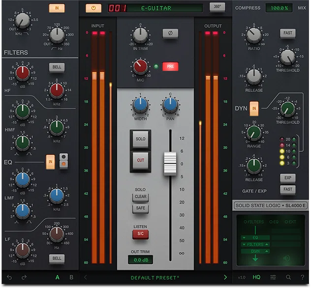 SSLコンソール&チャンネルストリップガイド 〜4000 E編〜｜SSL Japan