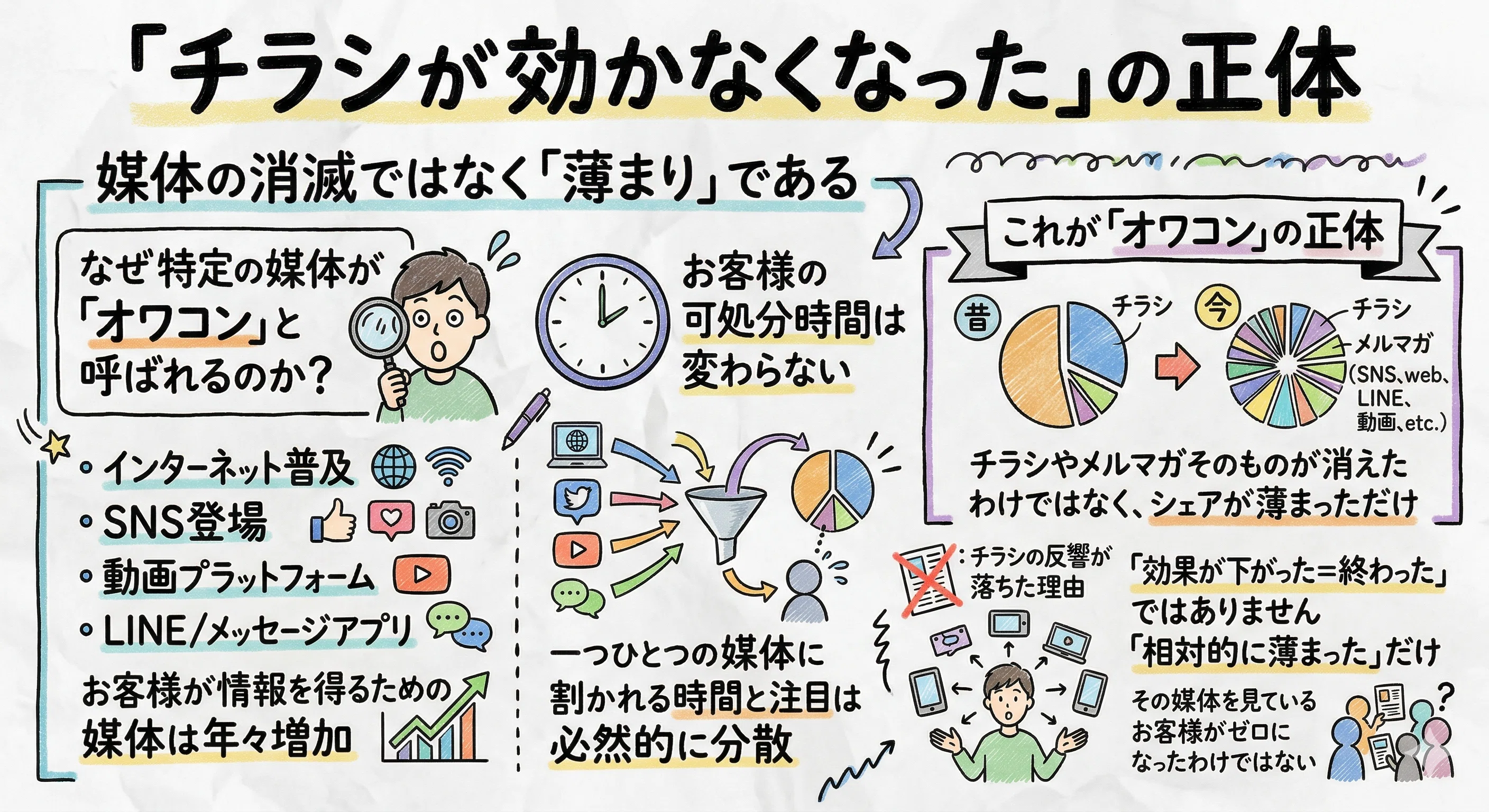 ポスティングはオワコン」「メルマガはもう効かない」——その声が聞こえ