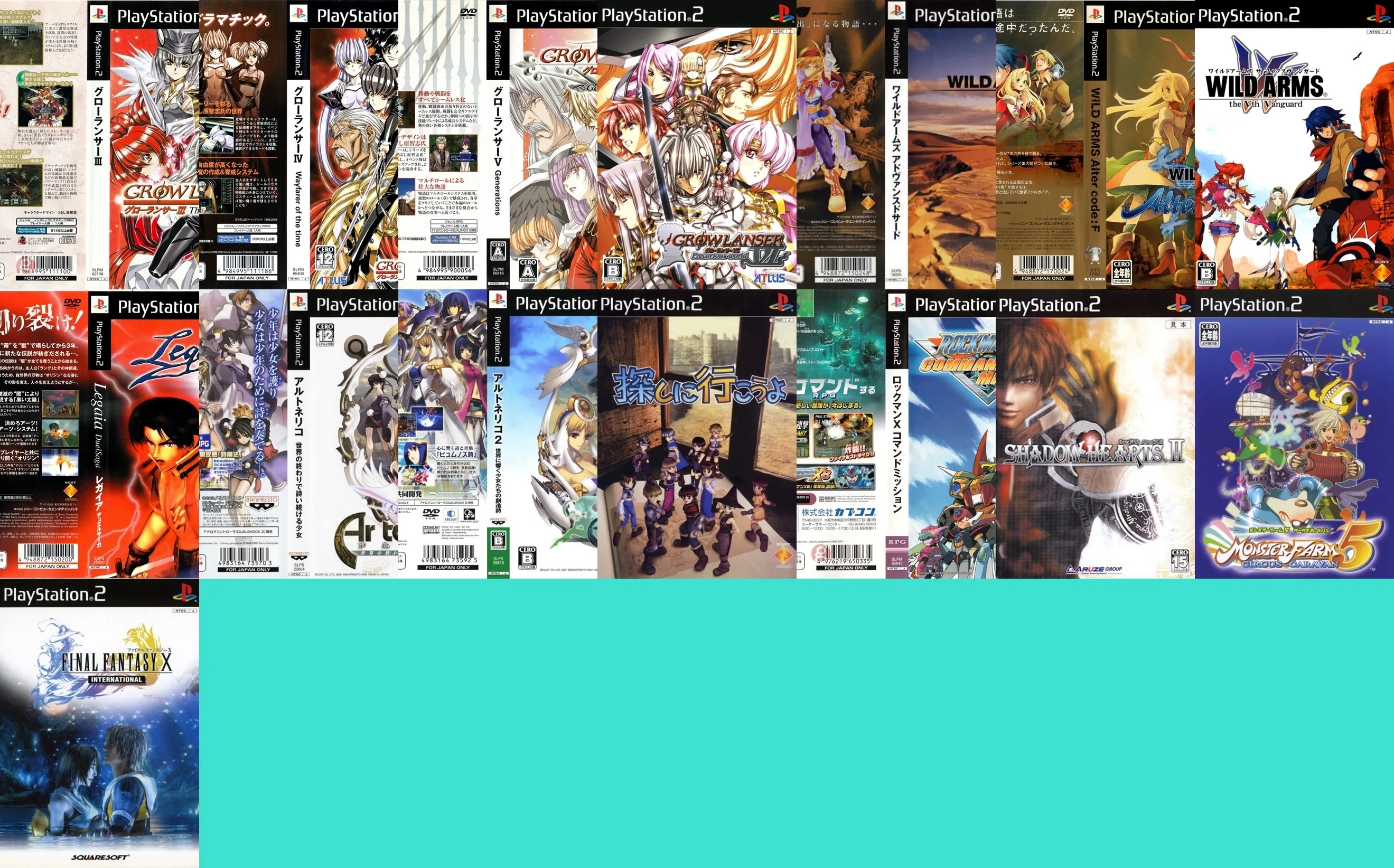 PS2・12.RPG 15タイトルプチレビュー【2026/3/30】アジア可变ロボ 