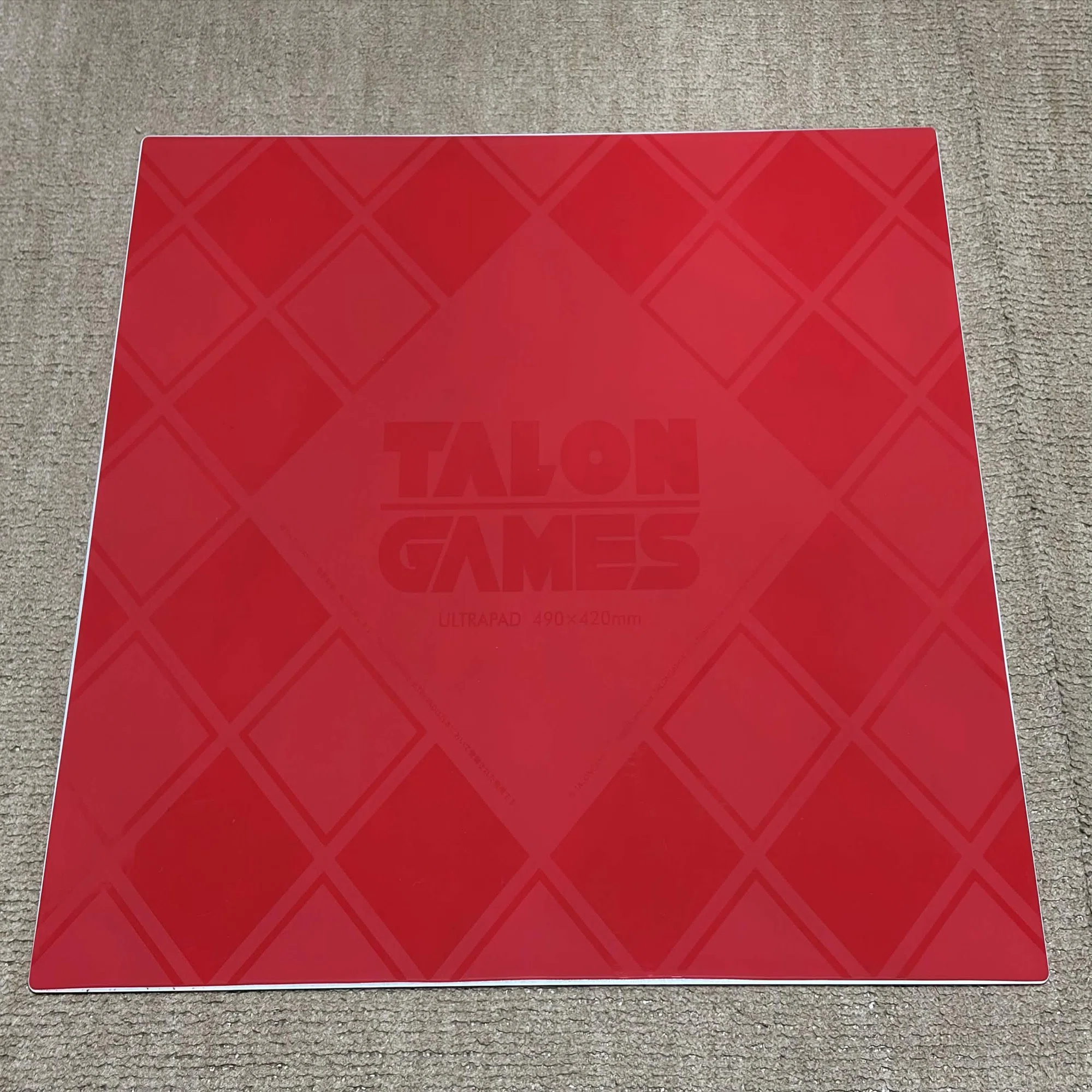 PR【ガラス部分1mm時代へ】TALONGAMES ULTRAPAD GLASS MOUSE PAD