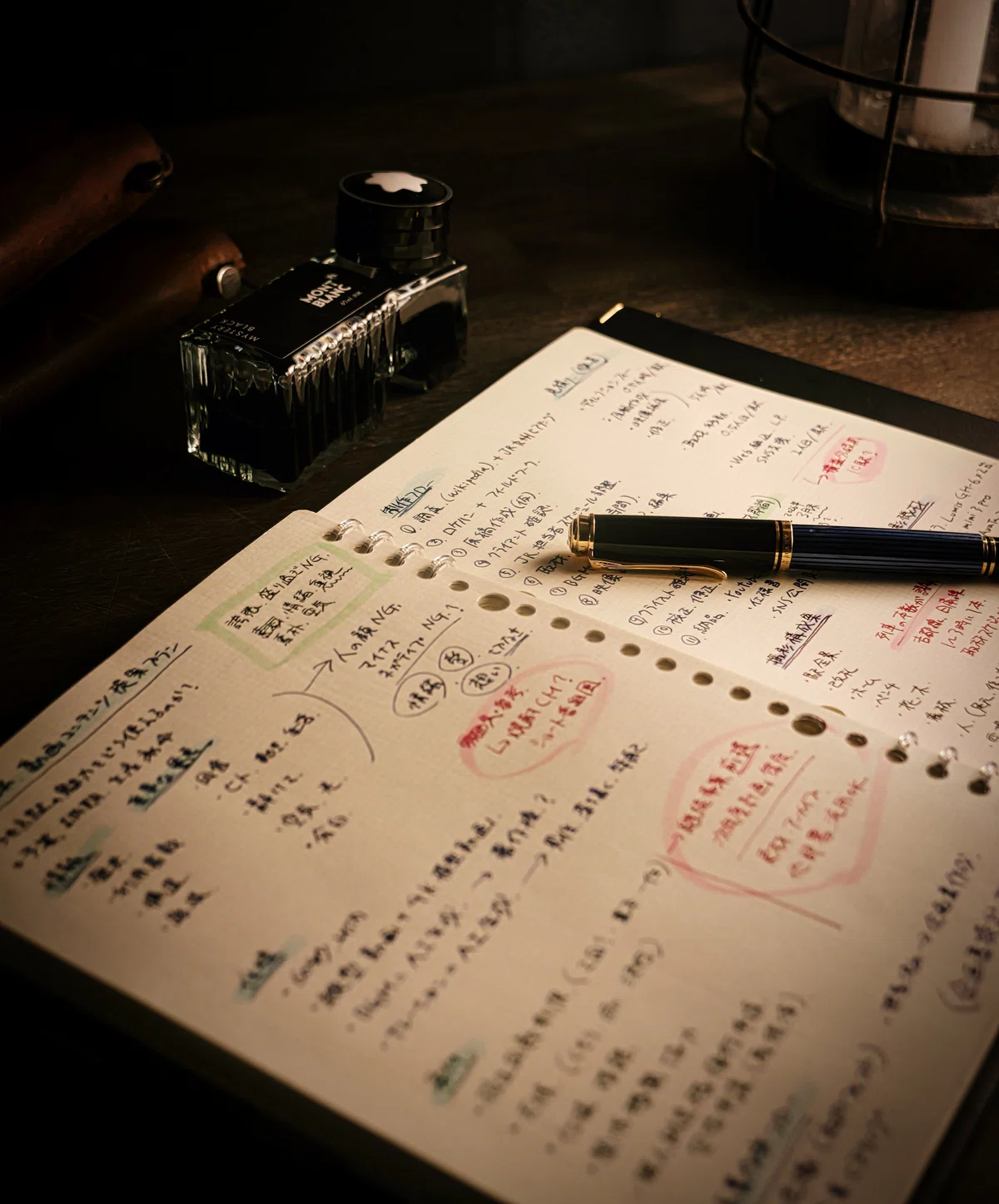 書くという行為のためのノート選び：KLEID Fleek binder notes A5｜Hideo Takehara