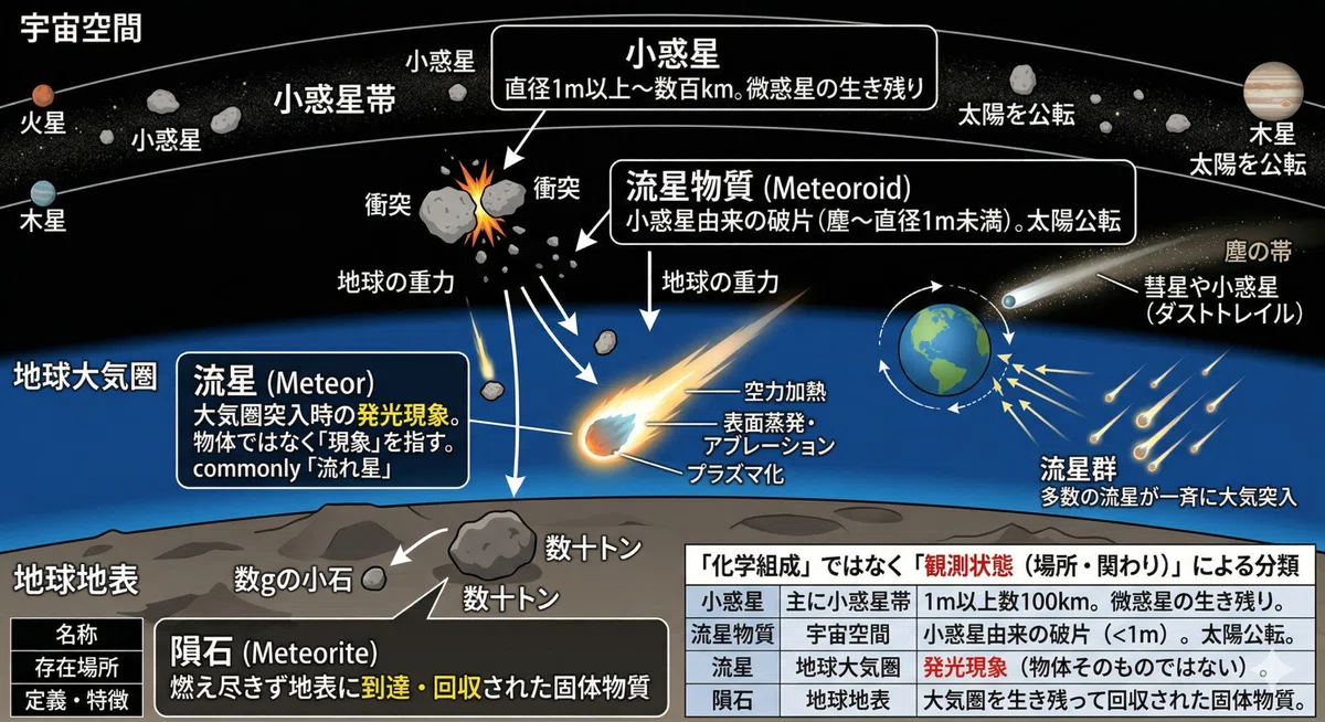 隕石とは何か|フロムラピス