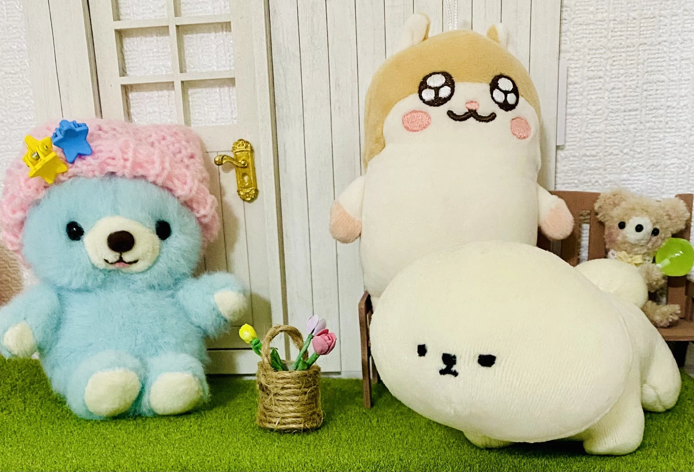 ミニチュアハウス用の花壇と石畳を作りたい｜ろこもこ