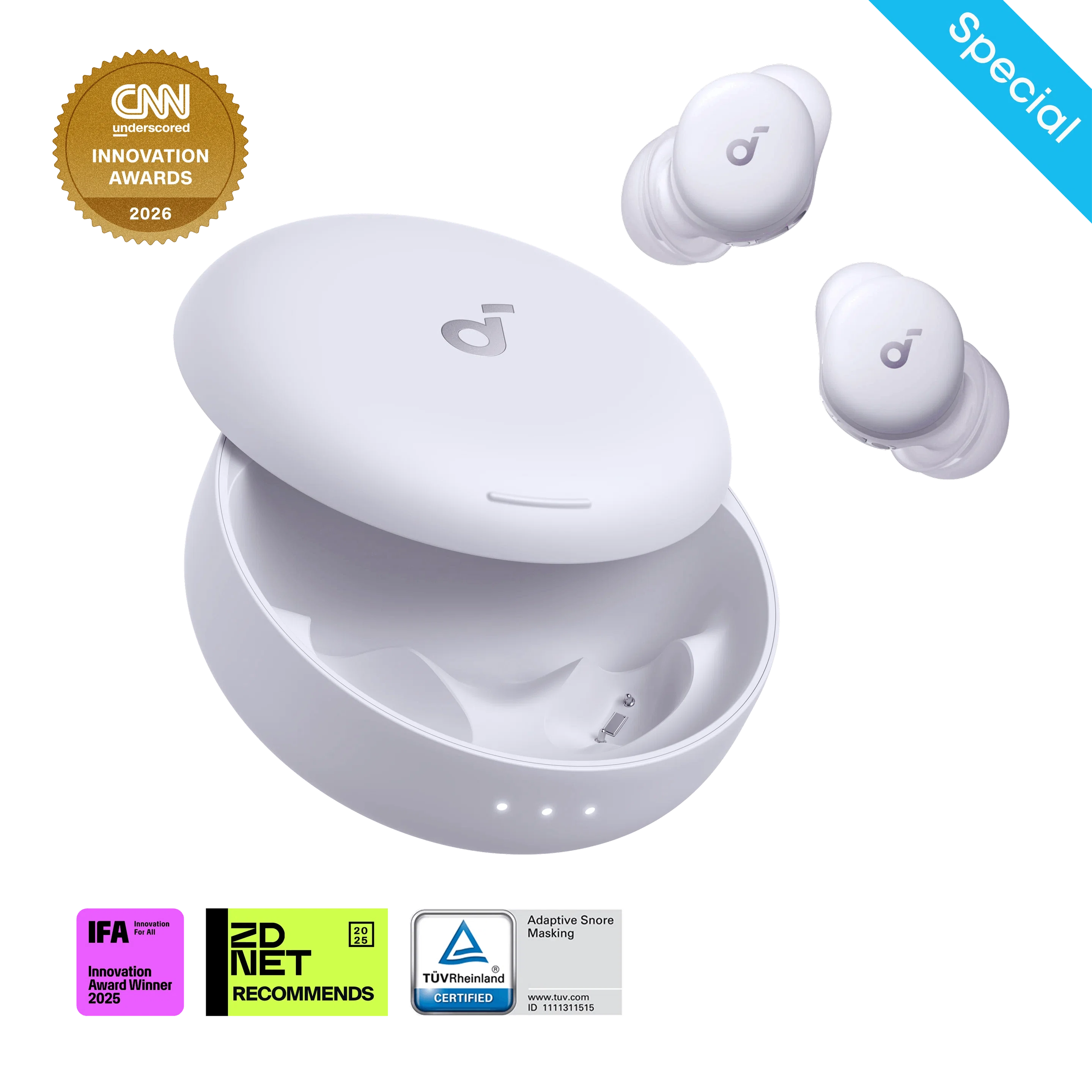 Anker Soundcore Sleep A30】寝ながら使えるイヤホンは本当に快適