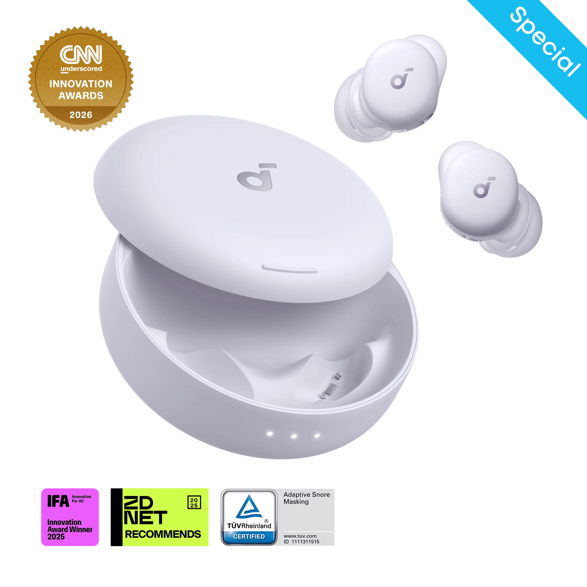 Anker Soundcore Sleep A30】寝ながら使えるイヤホンは本当に快適