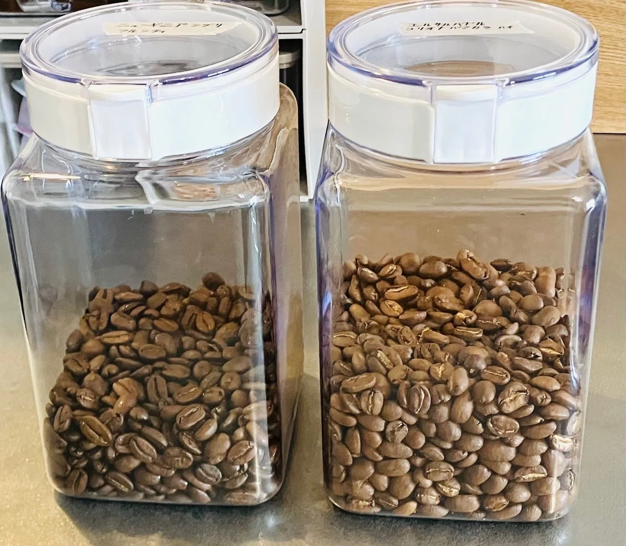 ニトリのコーヒー豆保存容器(キャニスター)が届きました｜H.K(コーヒー