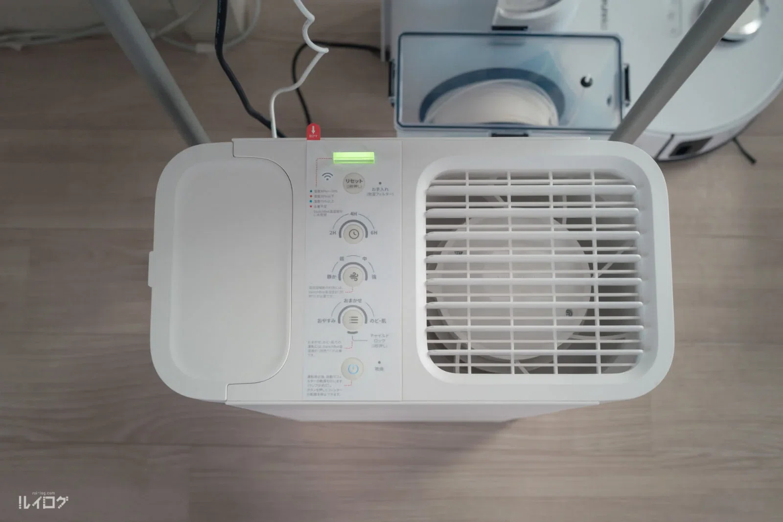 ★新品同様　気化式加湿機　水を入れてみただけ 加湿器を気化式に変えてよかった理由と、正直なところ｜R.U.I(ルイ