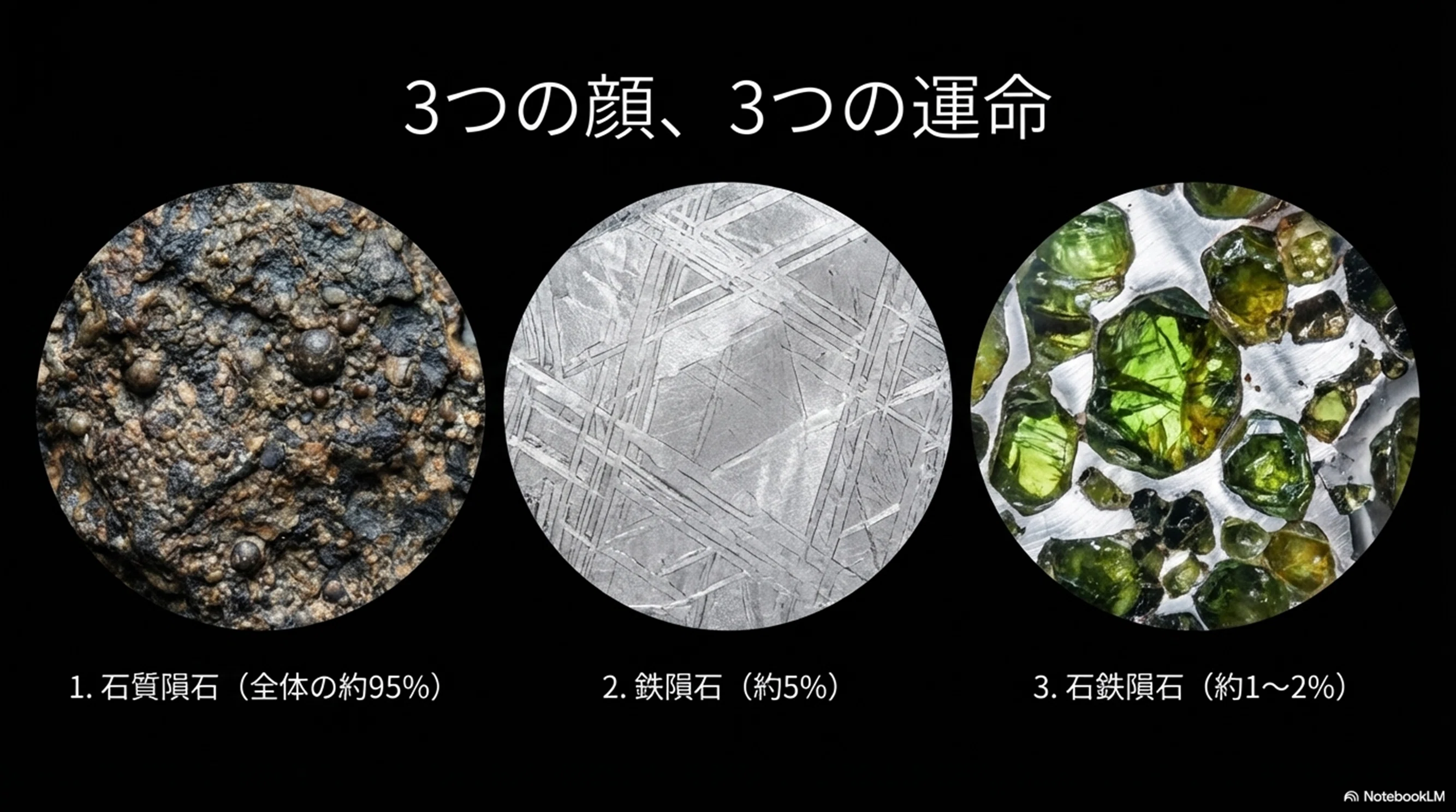 隕石の分類｜フロムラピス