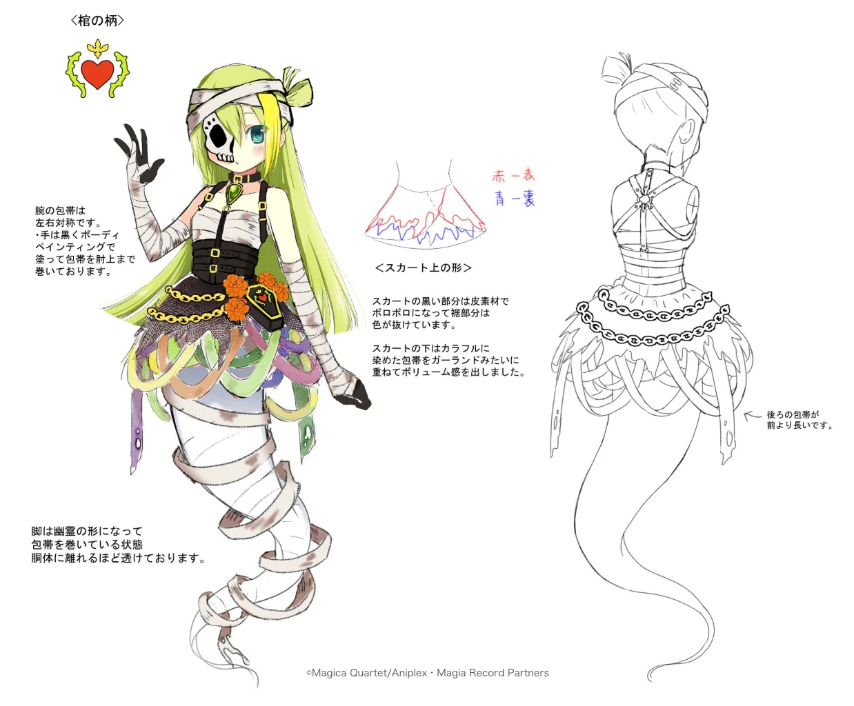 サルバードダリ 衣装デザイン画 前編】『魔法少女まどか☆マギカ Magia Exedra』で挑んだ！Live2Dと