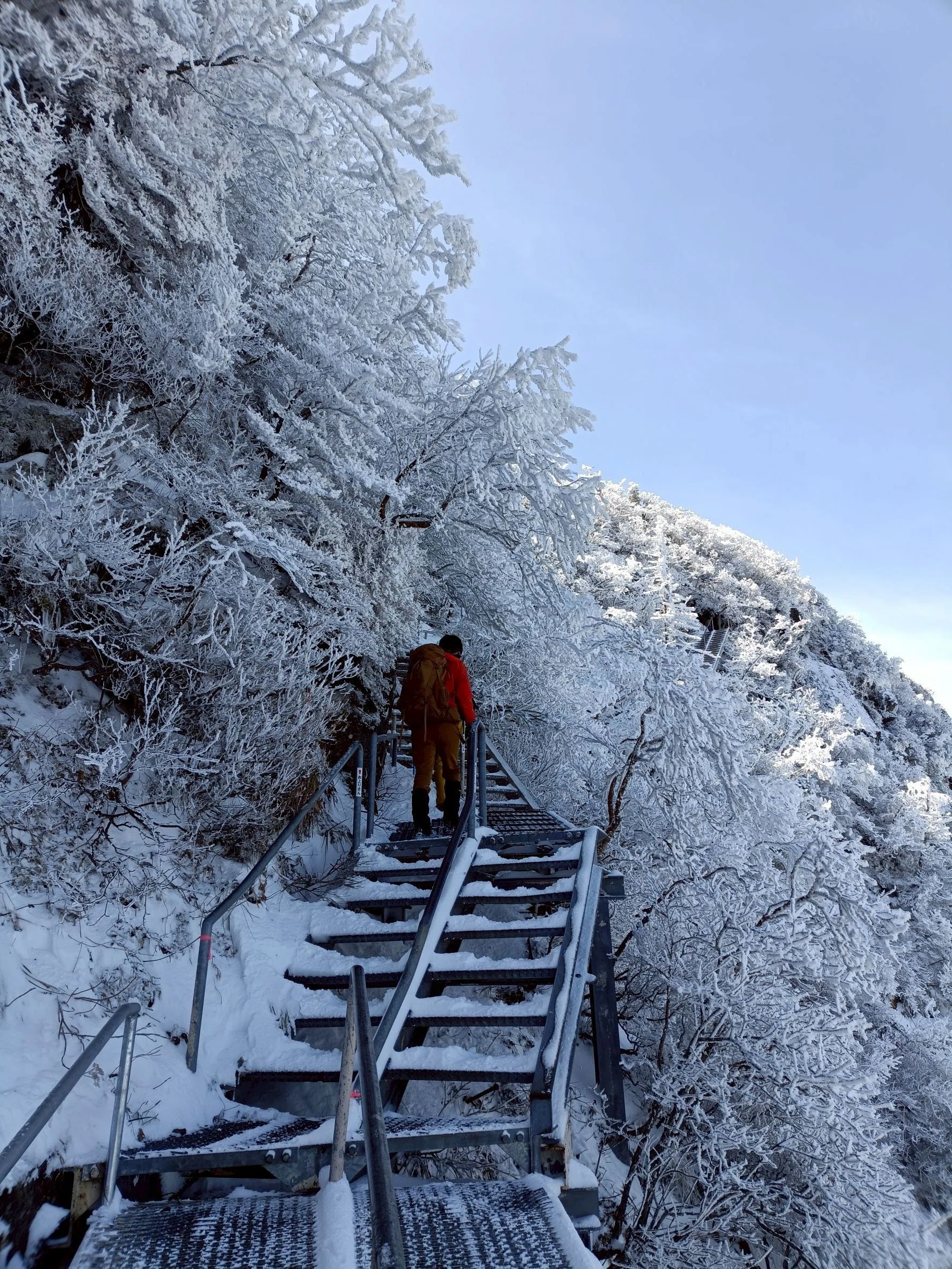 アラフィフ、いやいや石鎚山へ （まさかの雪山デビュー）｜emiha