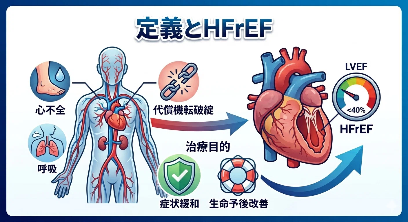 2026最新】心不全(HFrEF)薬物療法の要点と使い分け｜市民講座