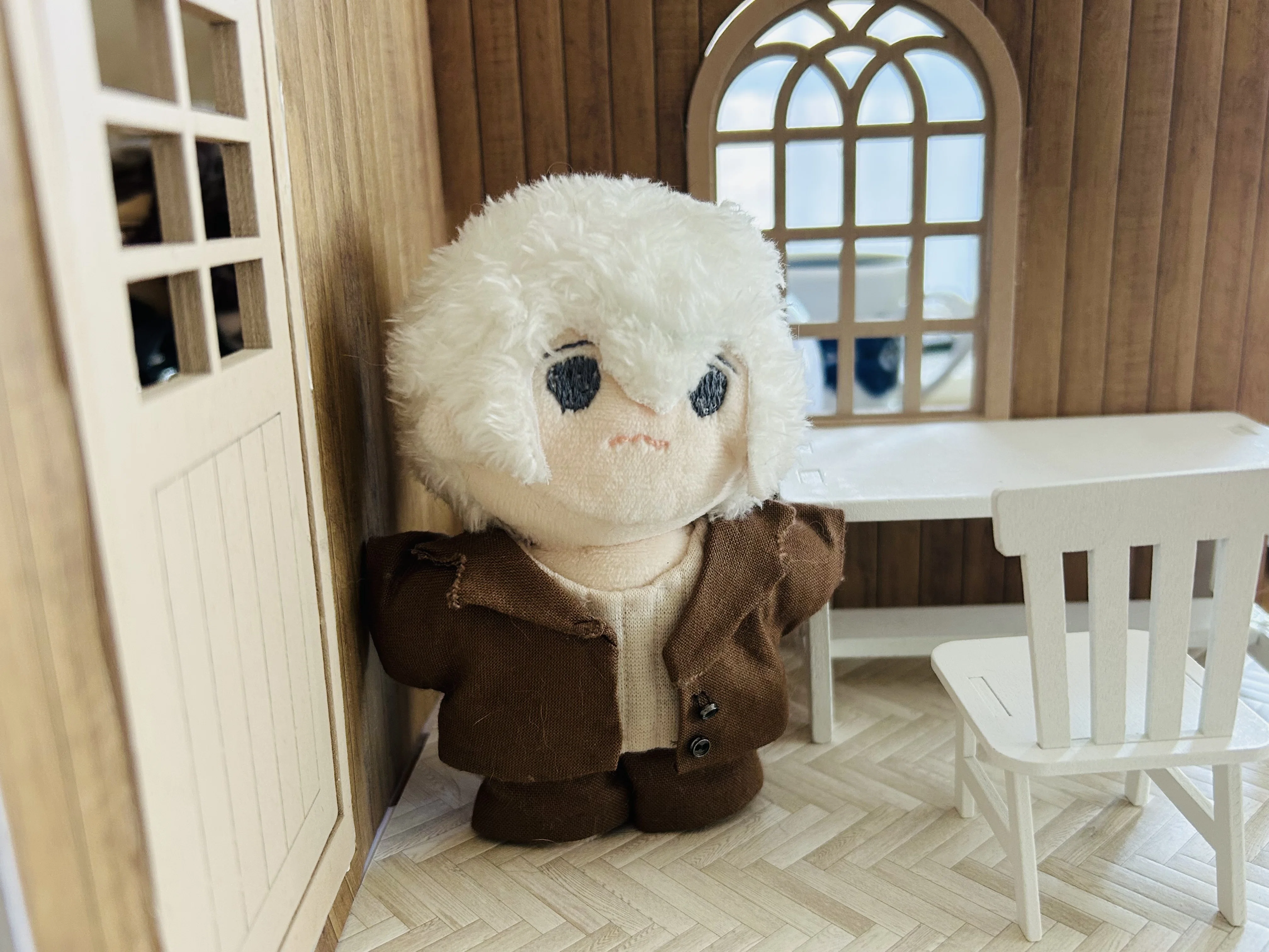 セリアのドールハウスでぬいちゃん部屋を作る！！｜かんなねこ