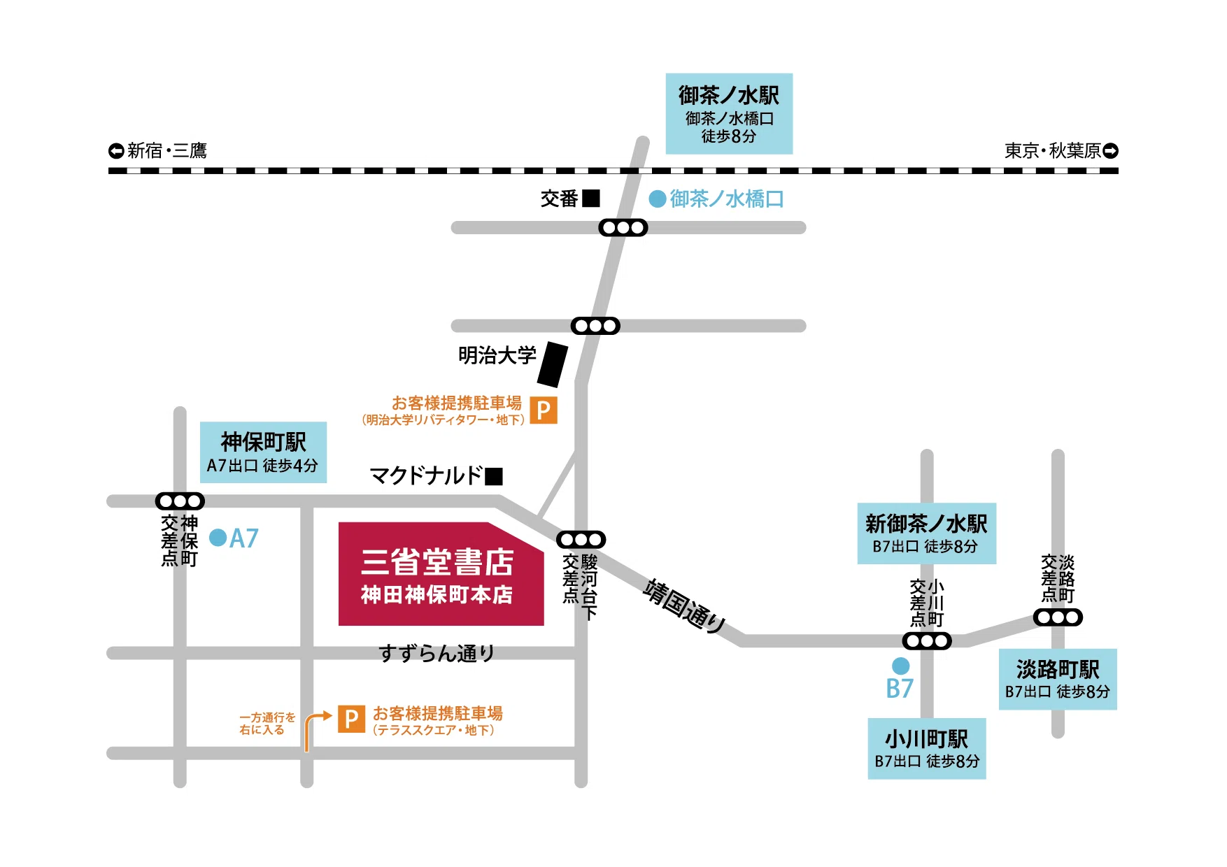 三省堂書店神保町本店へ｜28歳（131日目）｜余白