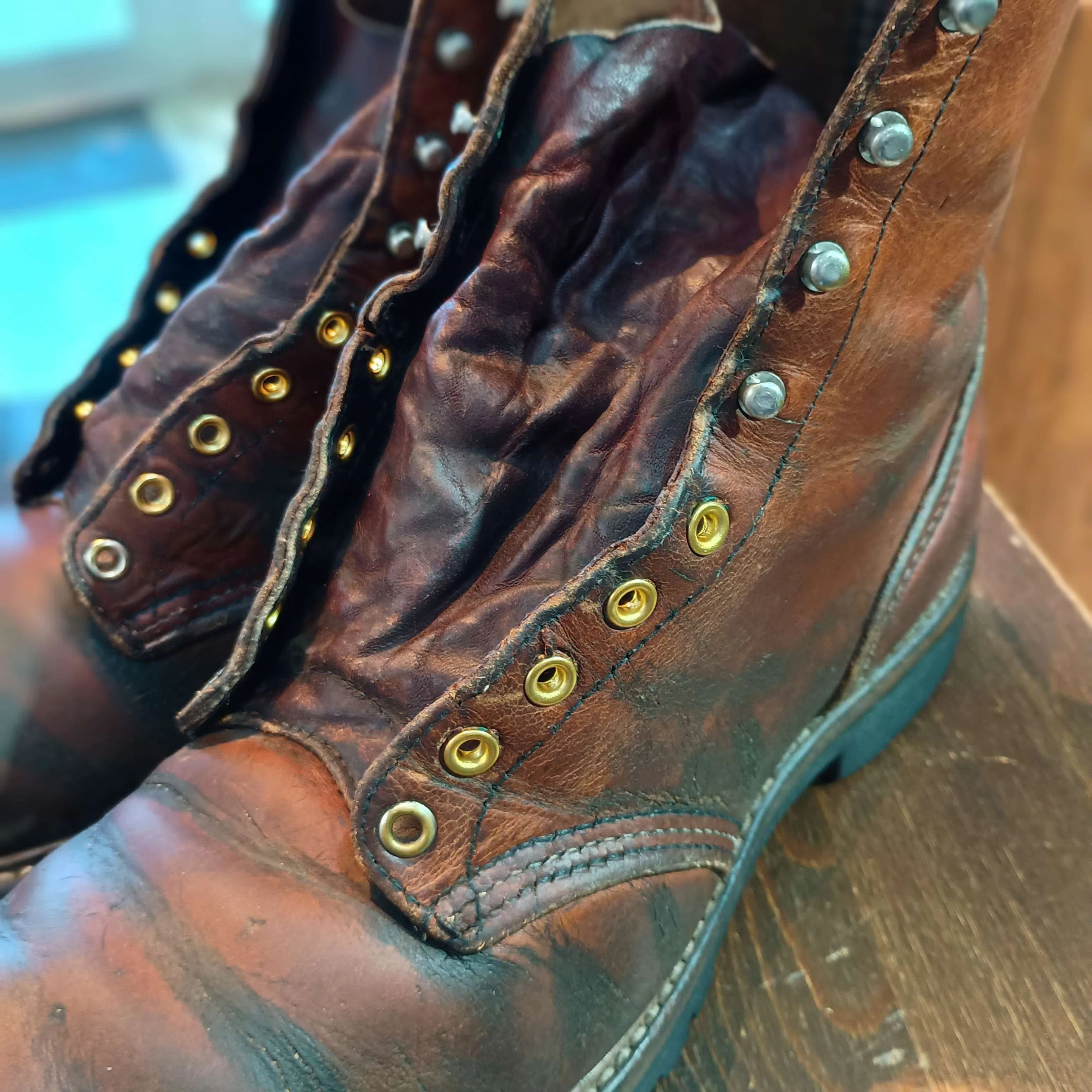 ハトメ交換/アイレット交換】Red Wing/レッドウィング#899｜CREA